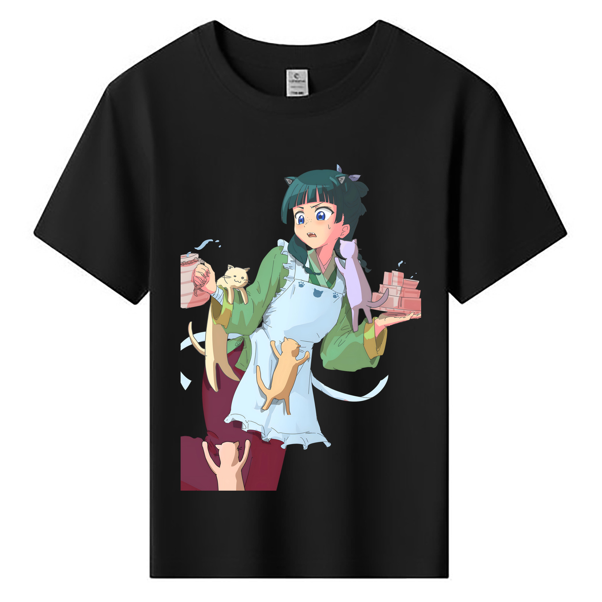 （画像用） 薬屋のひとりごと The Apothecary Diaries 綿100％キッズTシャツ（フロントプリント）