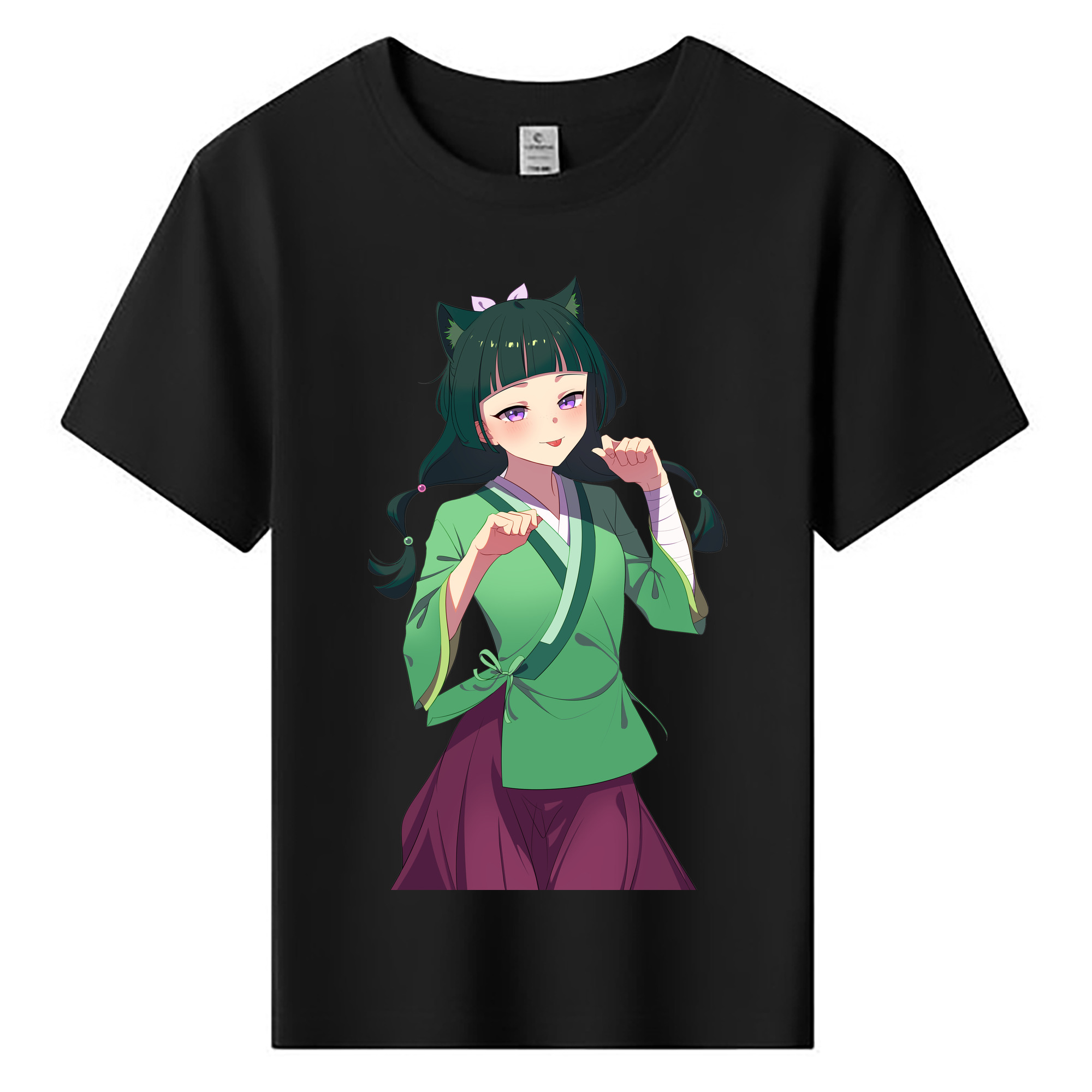 （画像用） 薬屋のひとりごと The Apothecary Diaries 綿100％キッズTシャツ（フロントプリント）