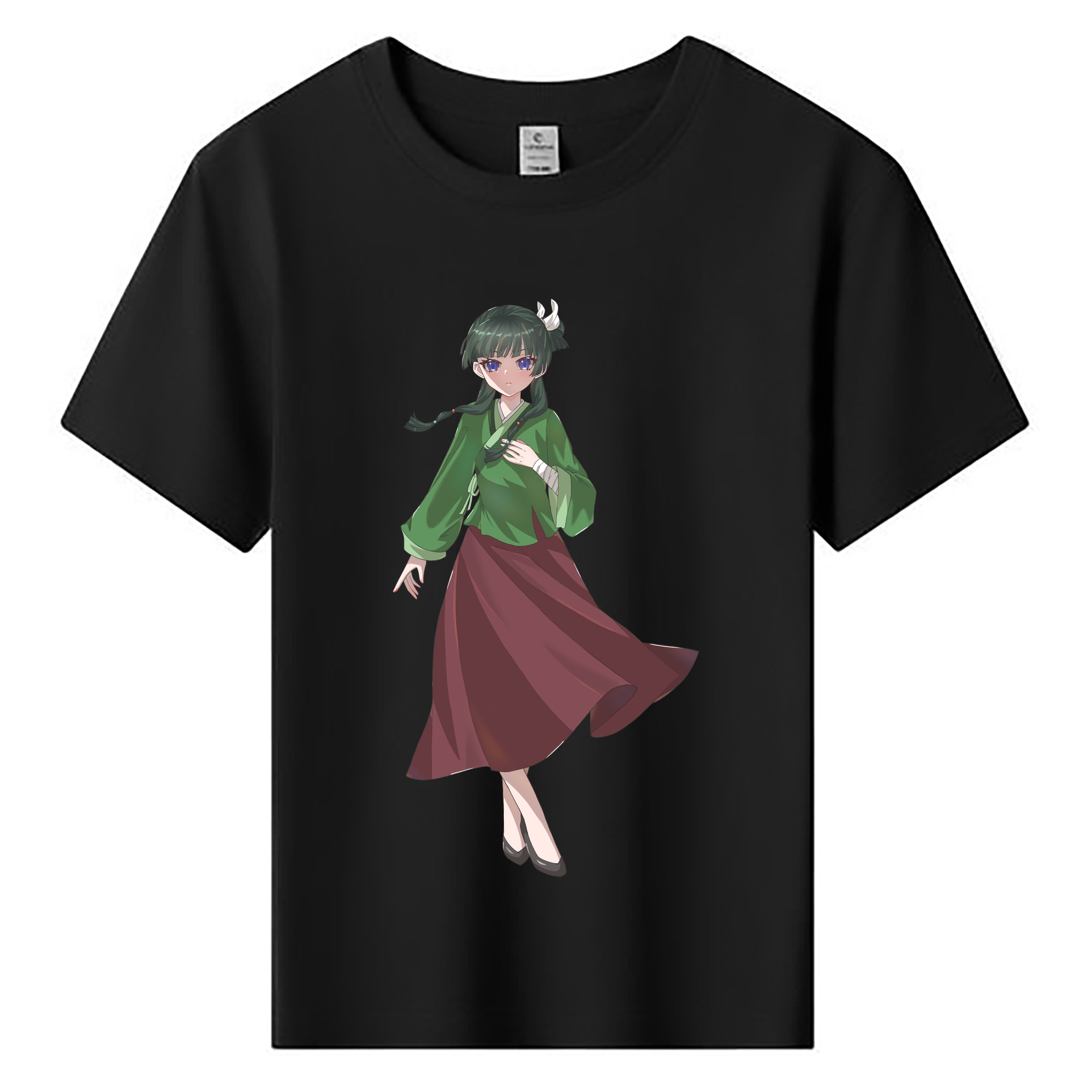 （画像用） 薬屋のひとりごと The Apothecary Diaries 綿100％キッズTシャツ（フロントプリント）