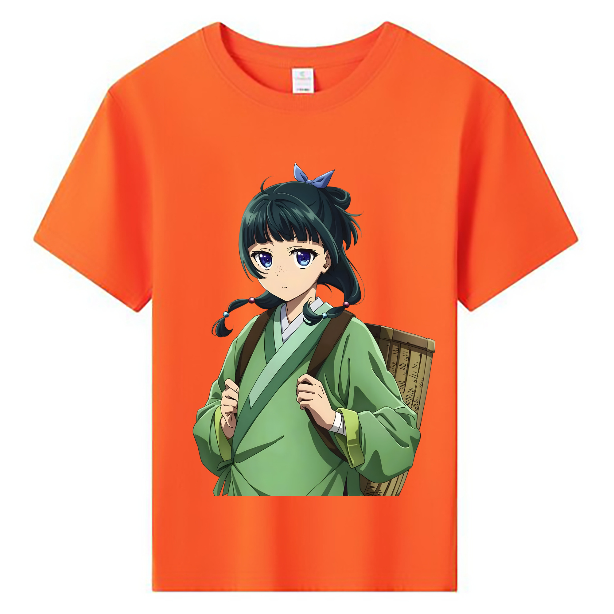 （画像用） 薬屋のひとりごと The Apothecary Diaries 綿100％キッズTシャツ（フロントプリント）