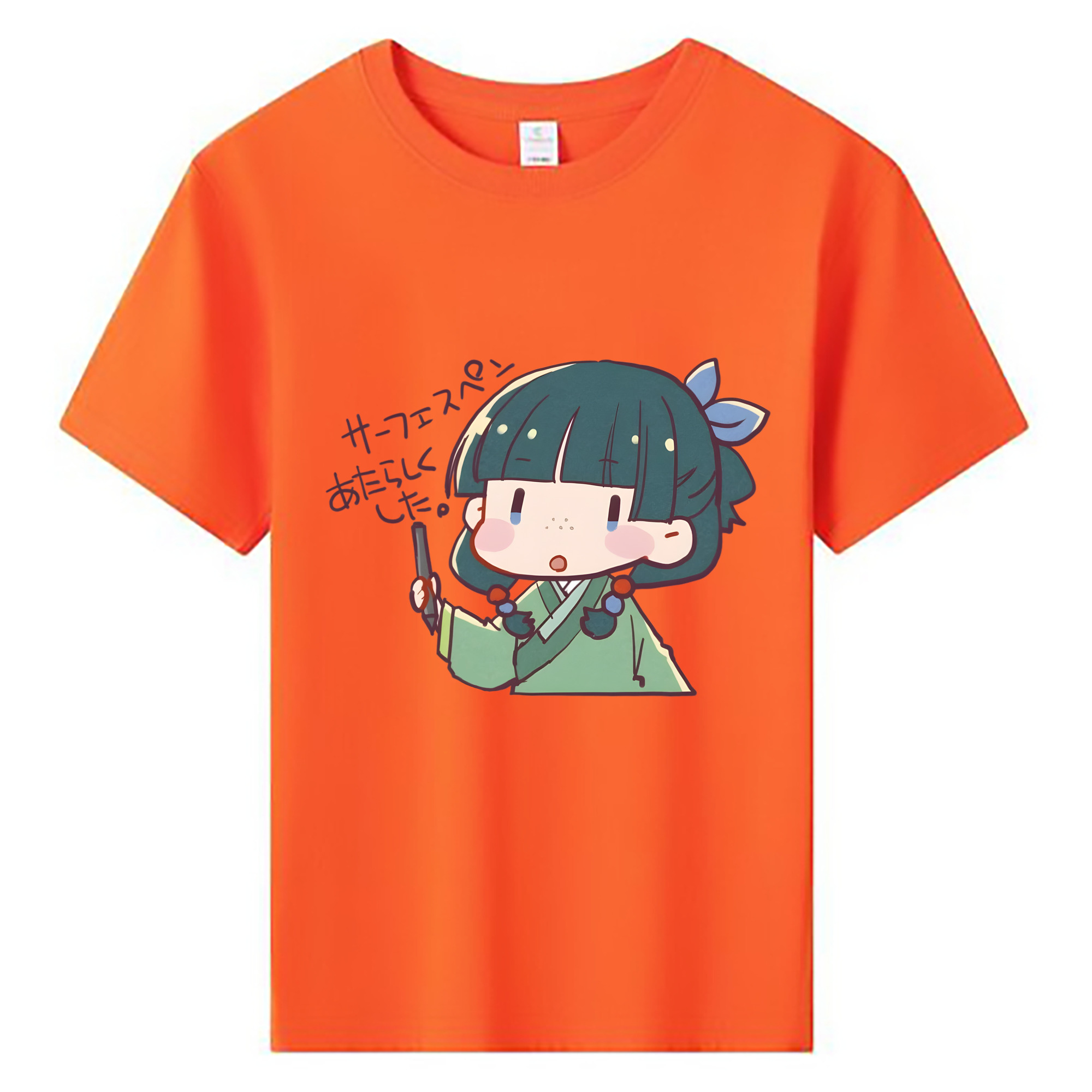 （画像用） 薬屋のひとりごと The Apothecary Diaries 綿100％キッズTシャツ（フロントプリント）