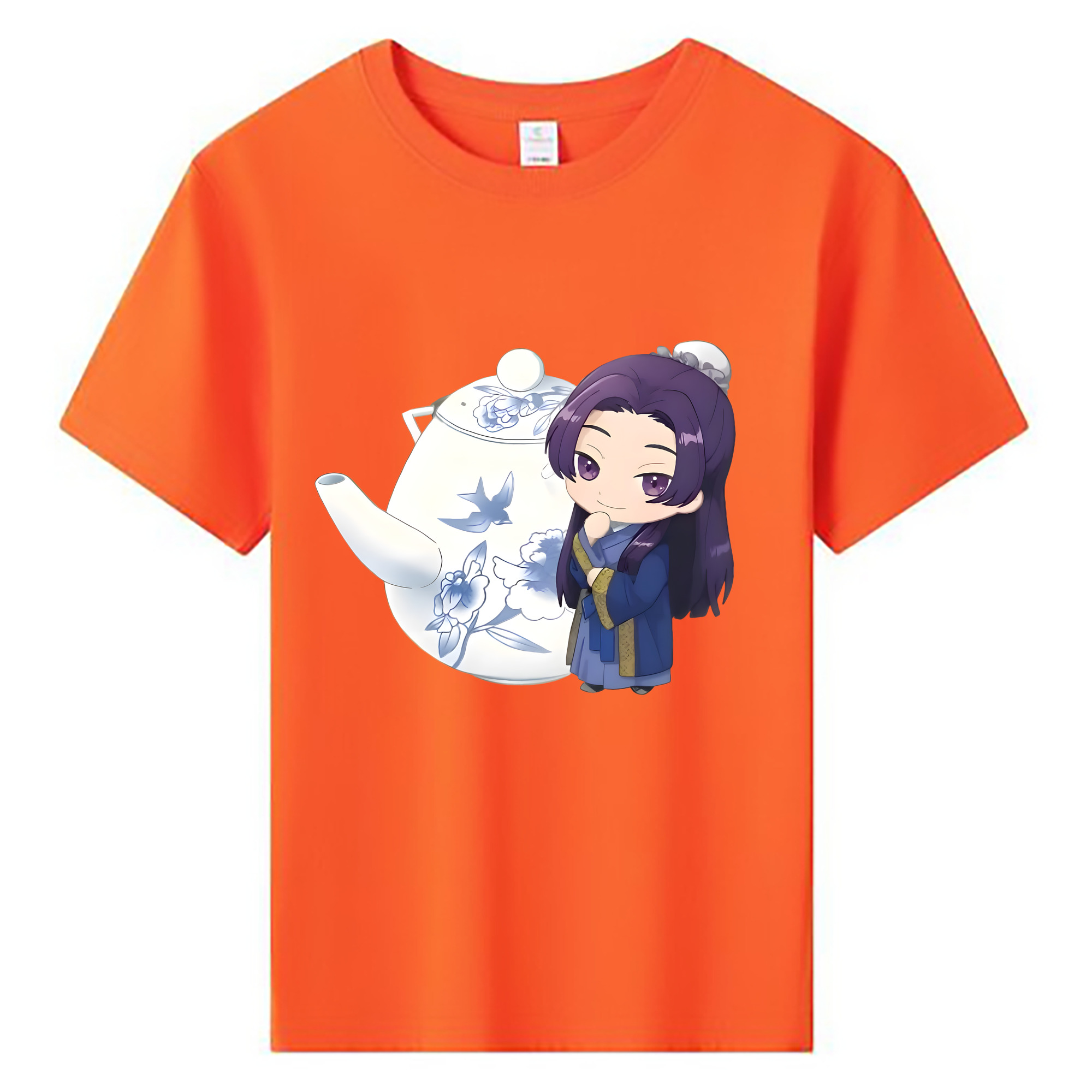 （画像用） 薬屋のひとりごと The Apothecary Diaries 綿100％キッズTシャツ（フロントプリント）