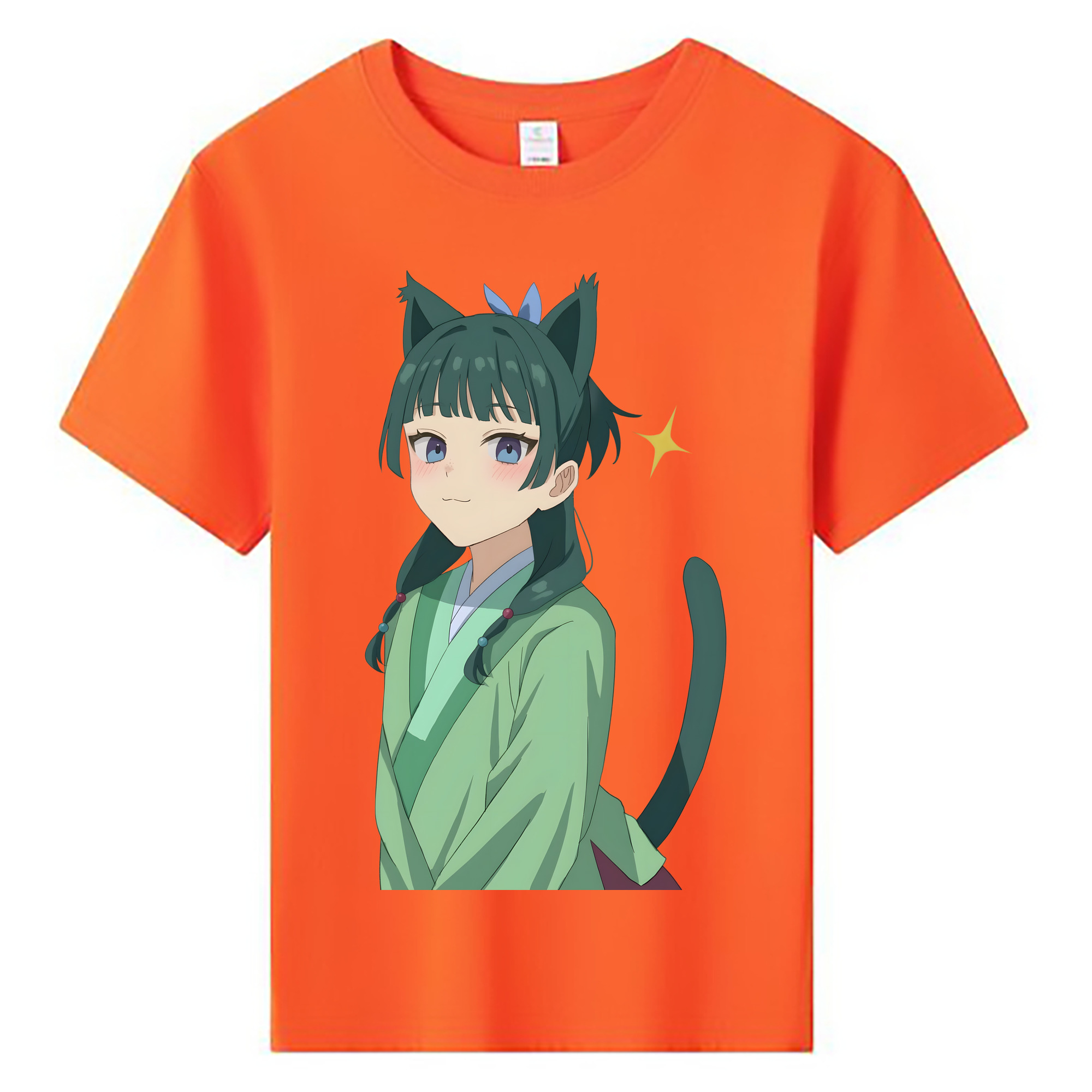 （画像用） 薬屋のひとりごと The Apothecary Diaries 綿100％キッズTシャツ（フロントプリント）