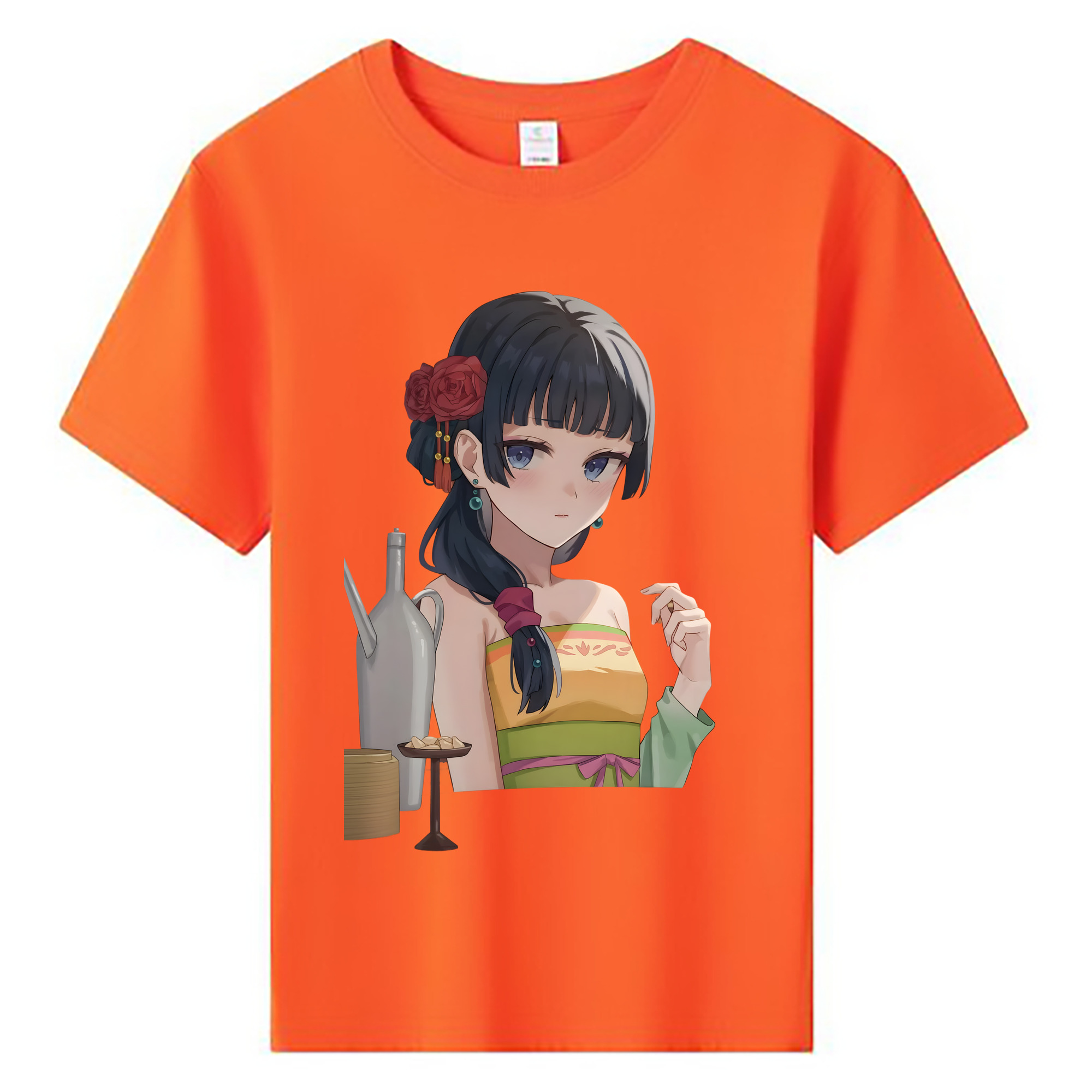 （画像用） 薬屋のひとりごと The Apothecary Diaries 綿100％キッズTシャツ（フロントプリント）