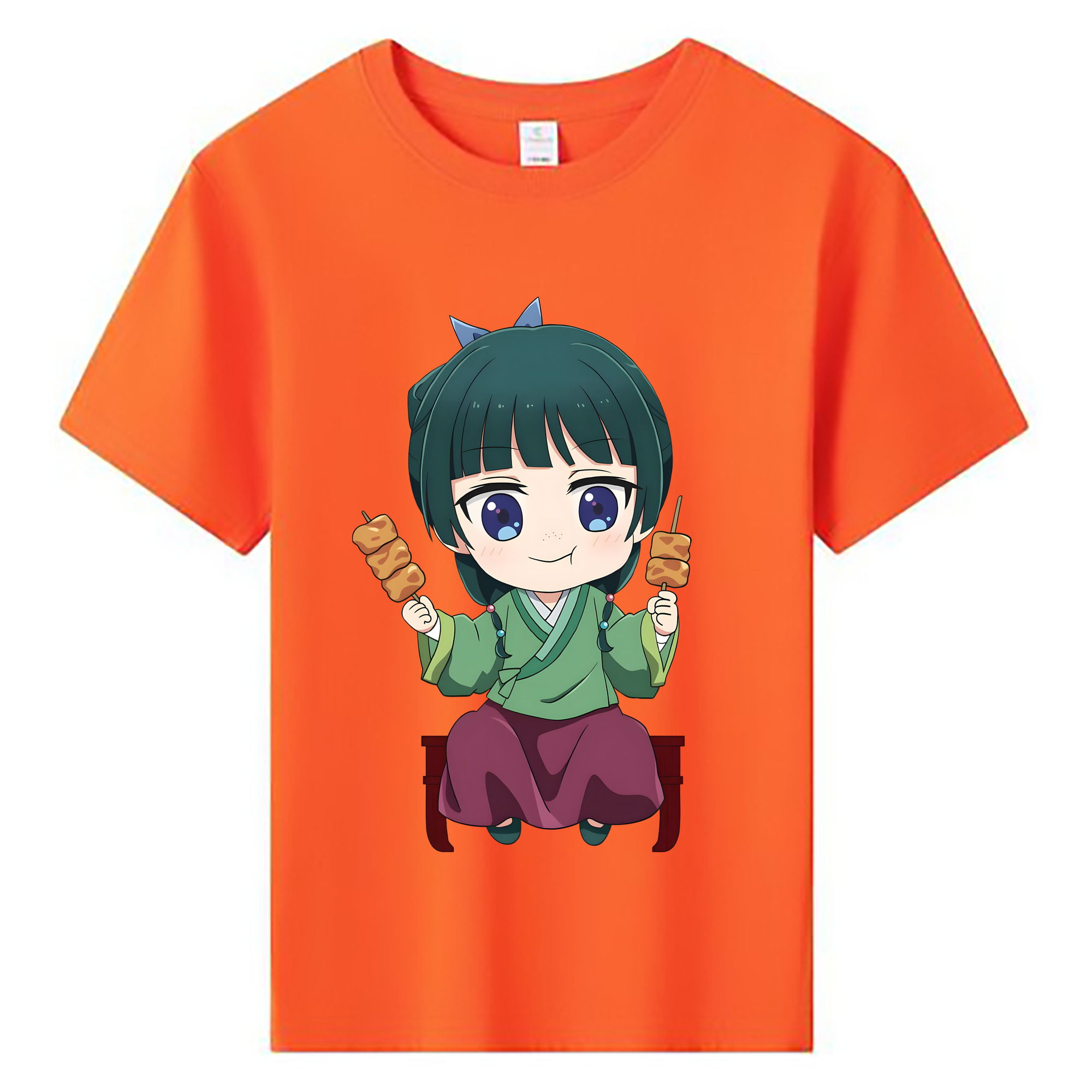 （画像用） 薬屋のひとりごと The Apothecary Diaries 綿100％キッズTシャツ（フロントプリント）