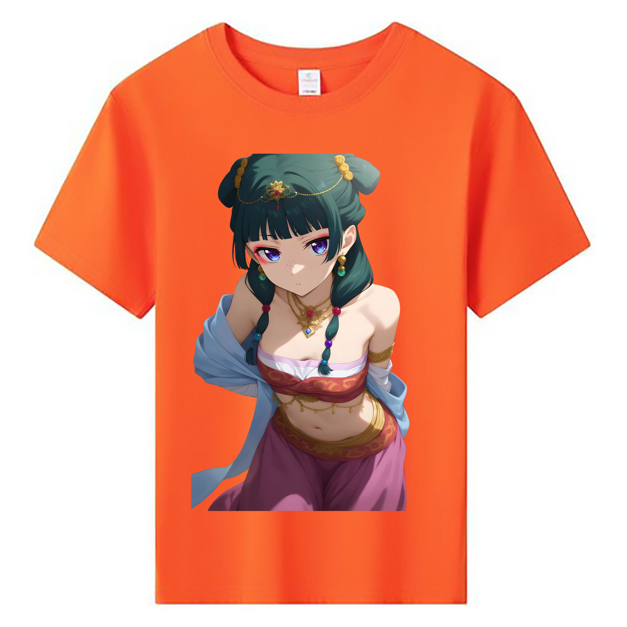 （画像用） 薬屋のひとりごと The Apothecary Diaries 綿100％キッズTシャツ（フロントプリント）