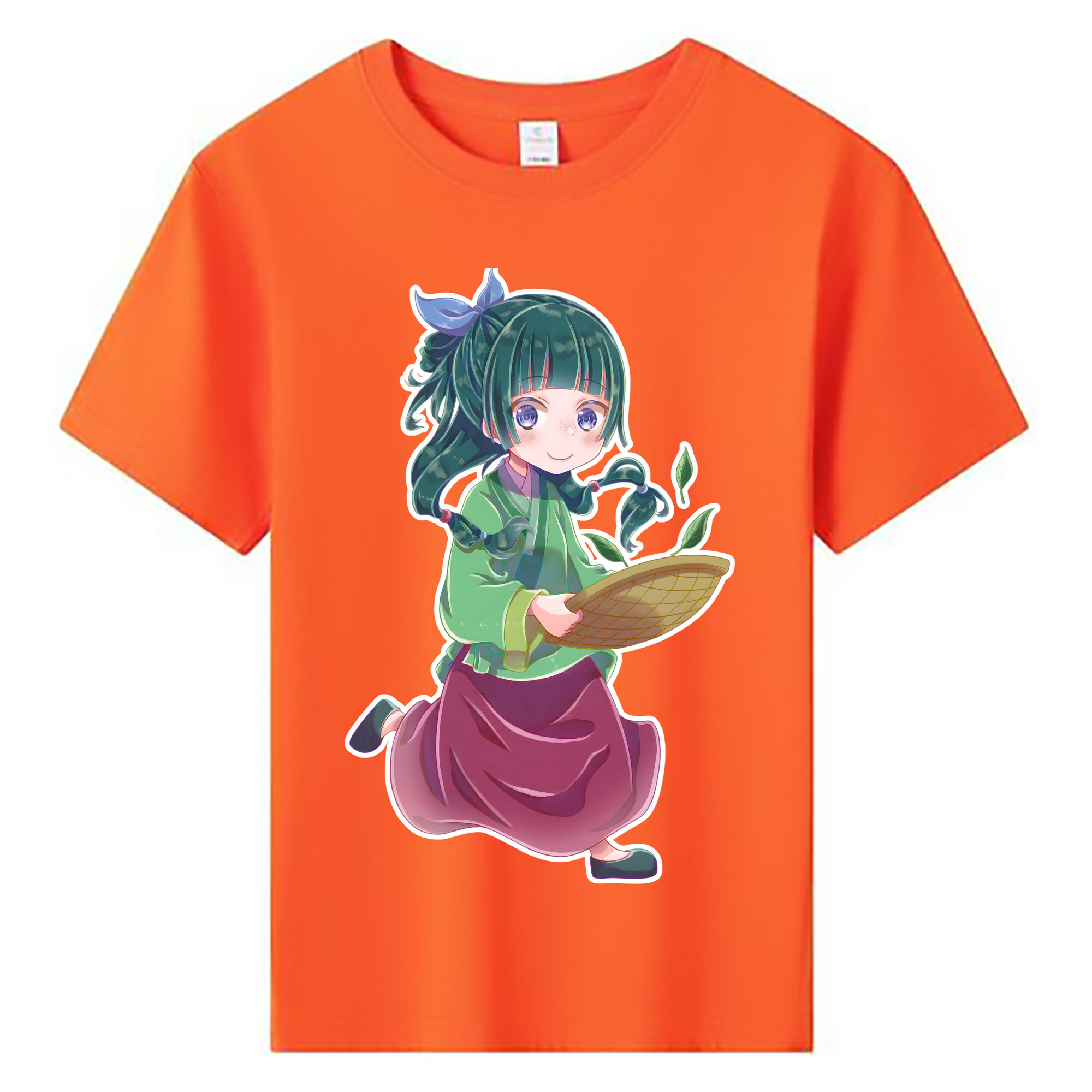 （画像用） 薬屋のひとりごと The Apothecary Diaries 綿100％キッズTシャツ（フロントプリント）