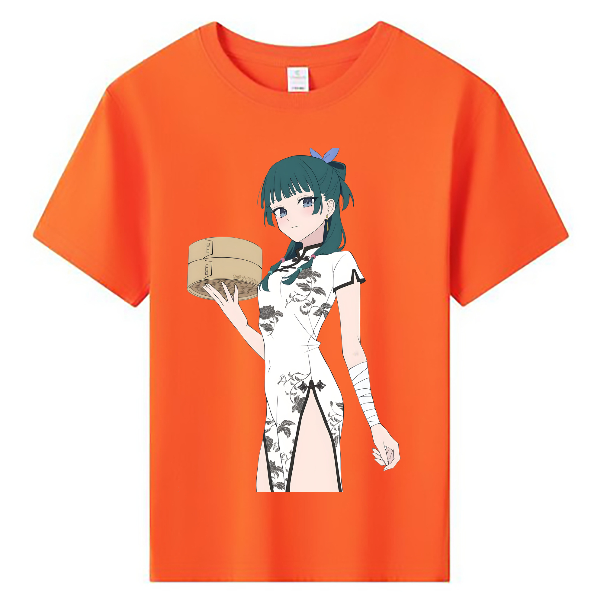 （画像用） 薬屋のひとりごと The Apothecary Diaries 綿100％キッズTシャツ（フロントプリント）