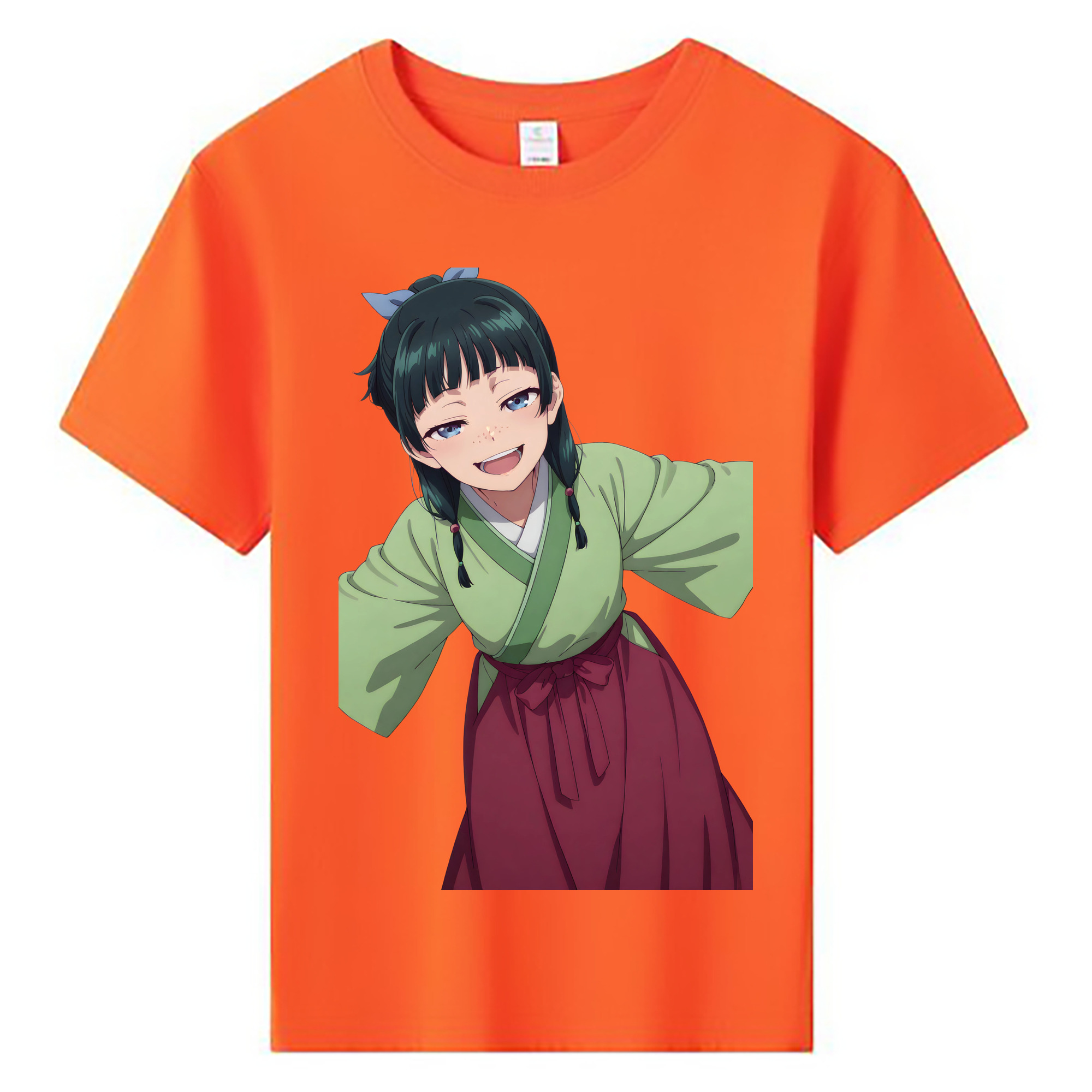 （画像用） 薬屋のひとりごと The Apothecary Diaries 綿100％キッズTシャツ（フロントプリント）