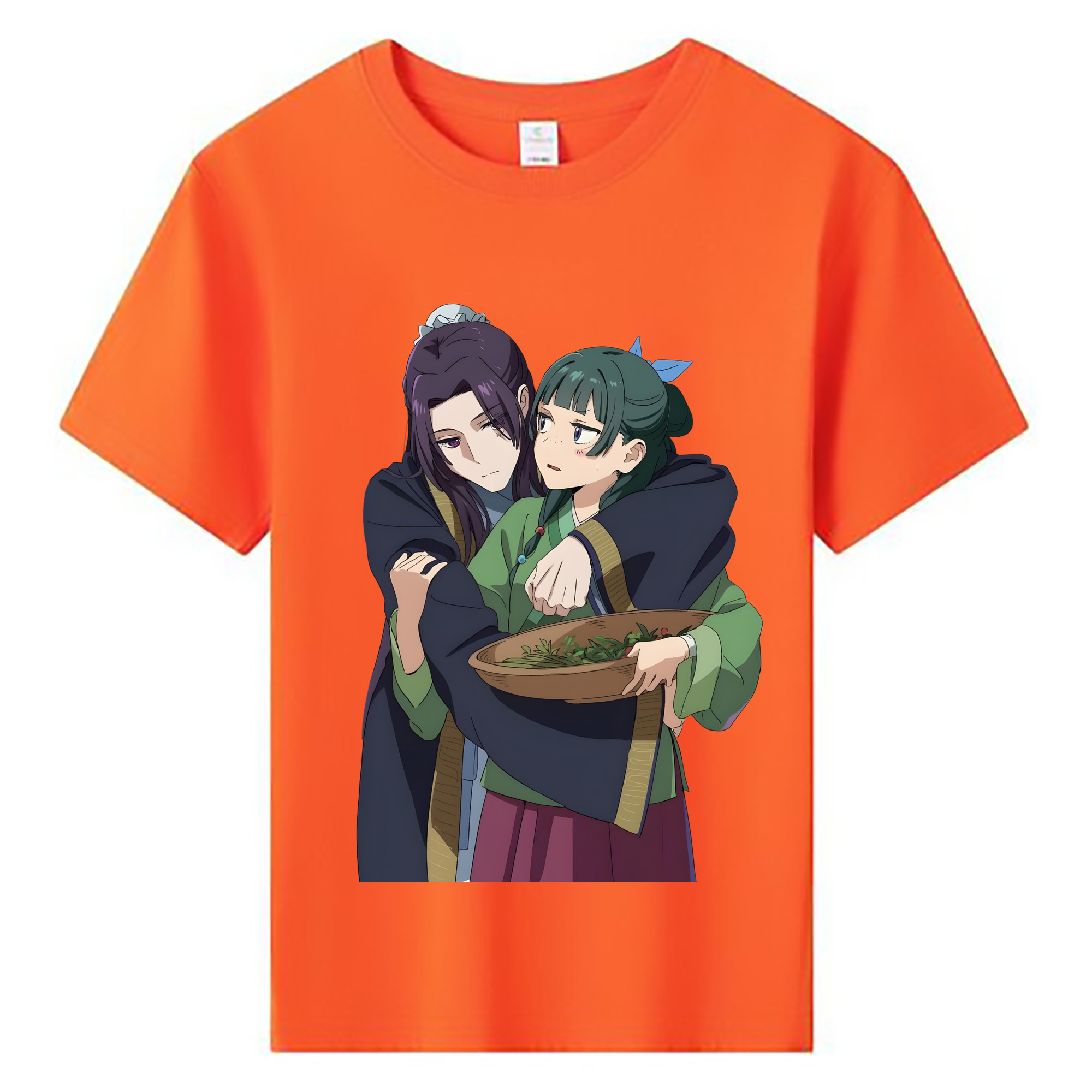 （画像用） 薬屋のひとりごと The Apothecary Diaries 綿100％キッズTシャツ（フロントプリント）