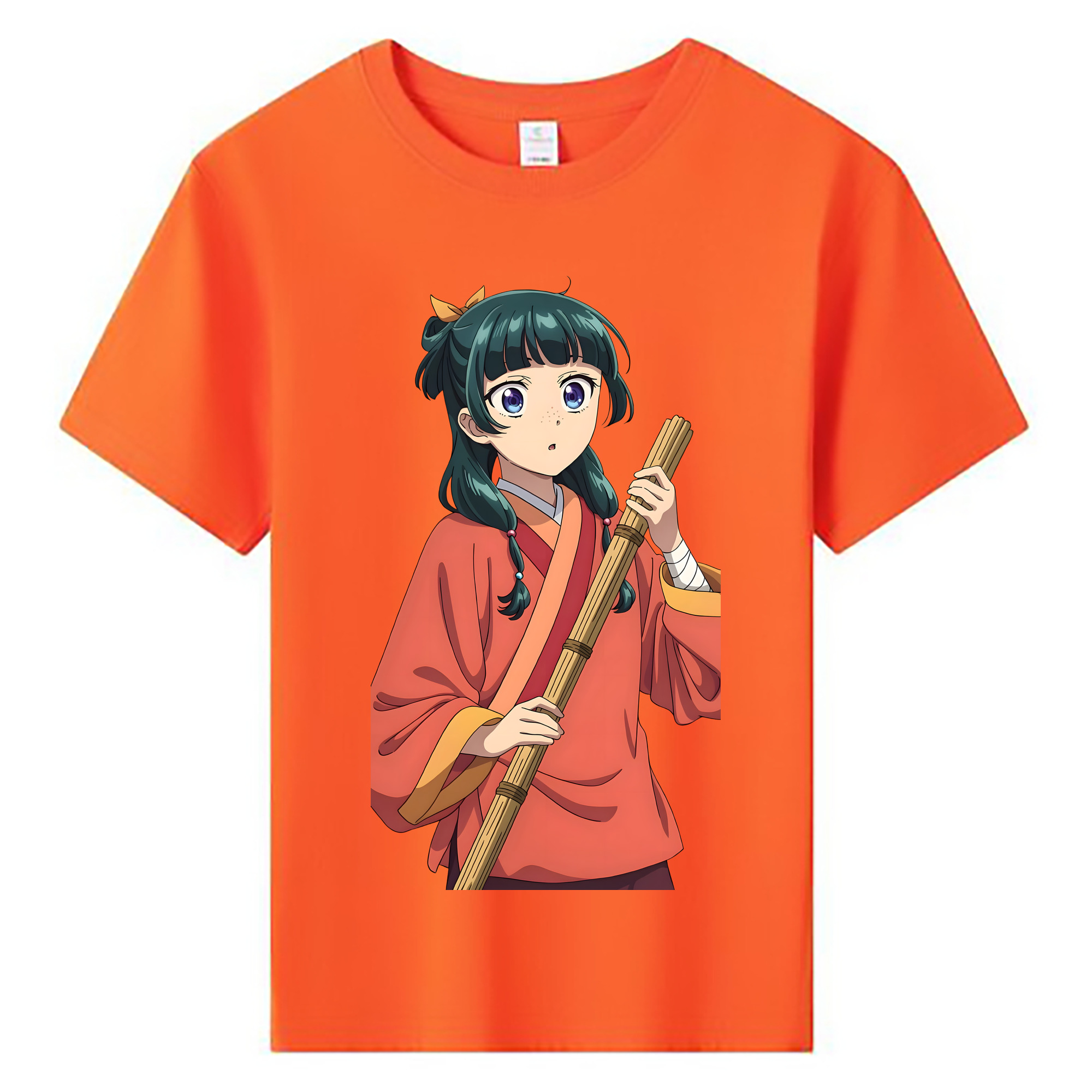 （画像用） 薬屋のひとりごと The Apothecary Diaries 綿100％キッズTシャツ（フロントプリント）