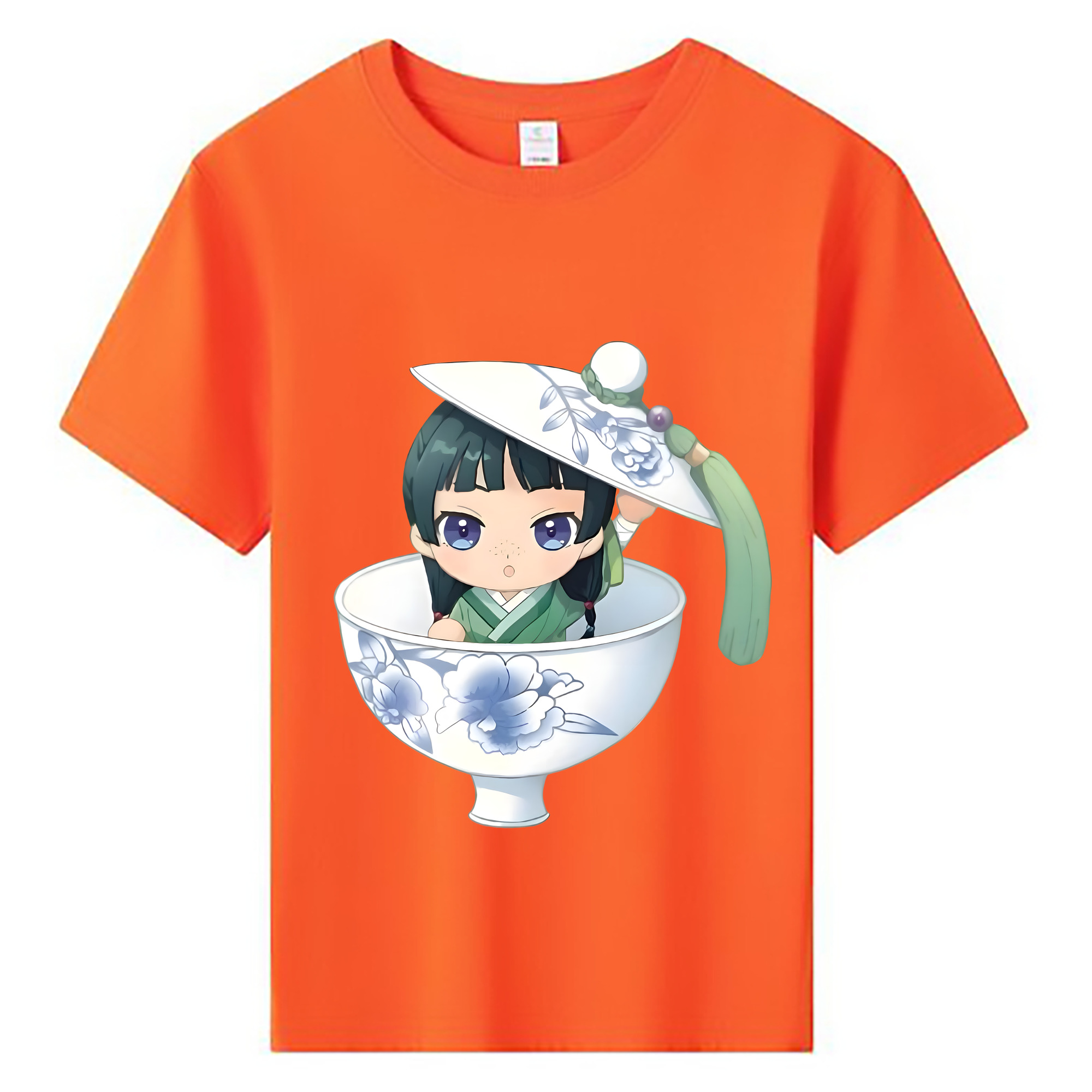 （画像用） 薬屋のひとりごと The Apothecary Diaries 綿100％キッズTシャツ（フロントプリント）