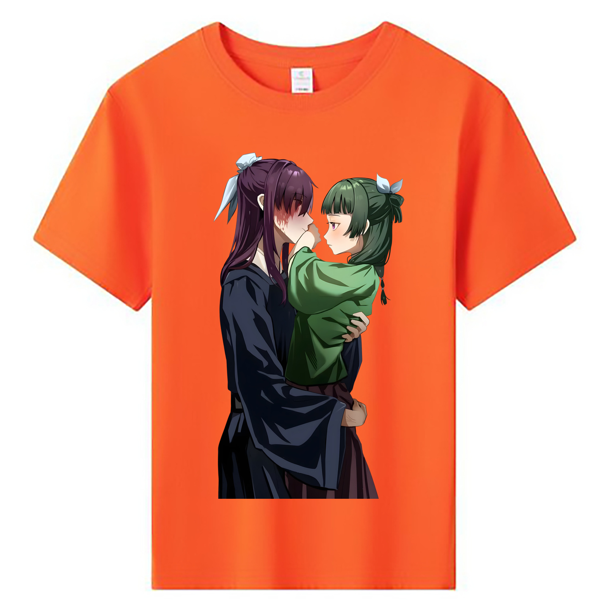 （画像用） 薬屋のひとりごと The Apothecary Diaries 綿100％キッズTシャツ（フロントプリント）