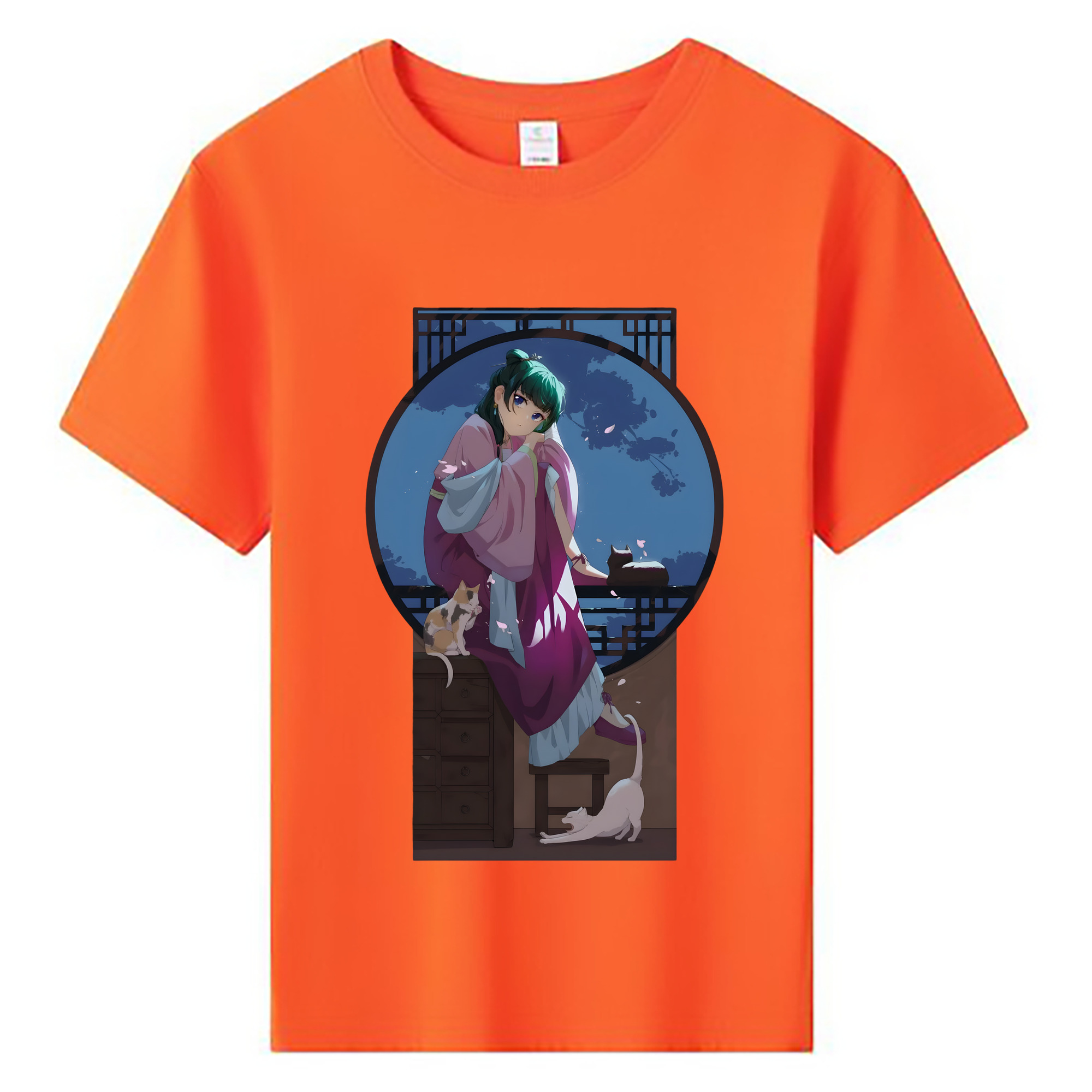 （画像用） 薬屋のひとりごと The Apothecary Diaries 綿100％キッズTシャツ（フロントプリント）