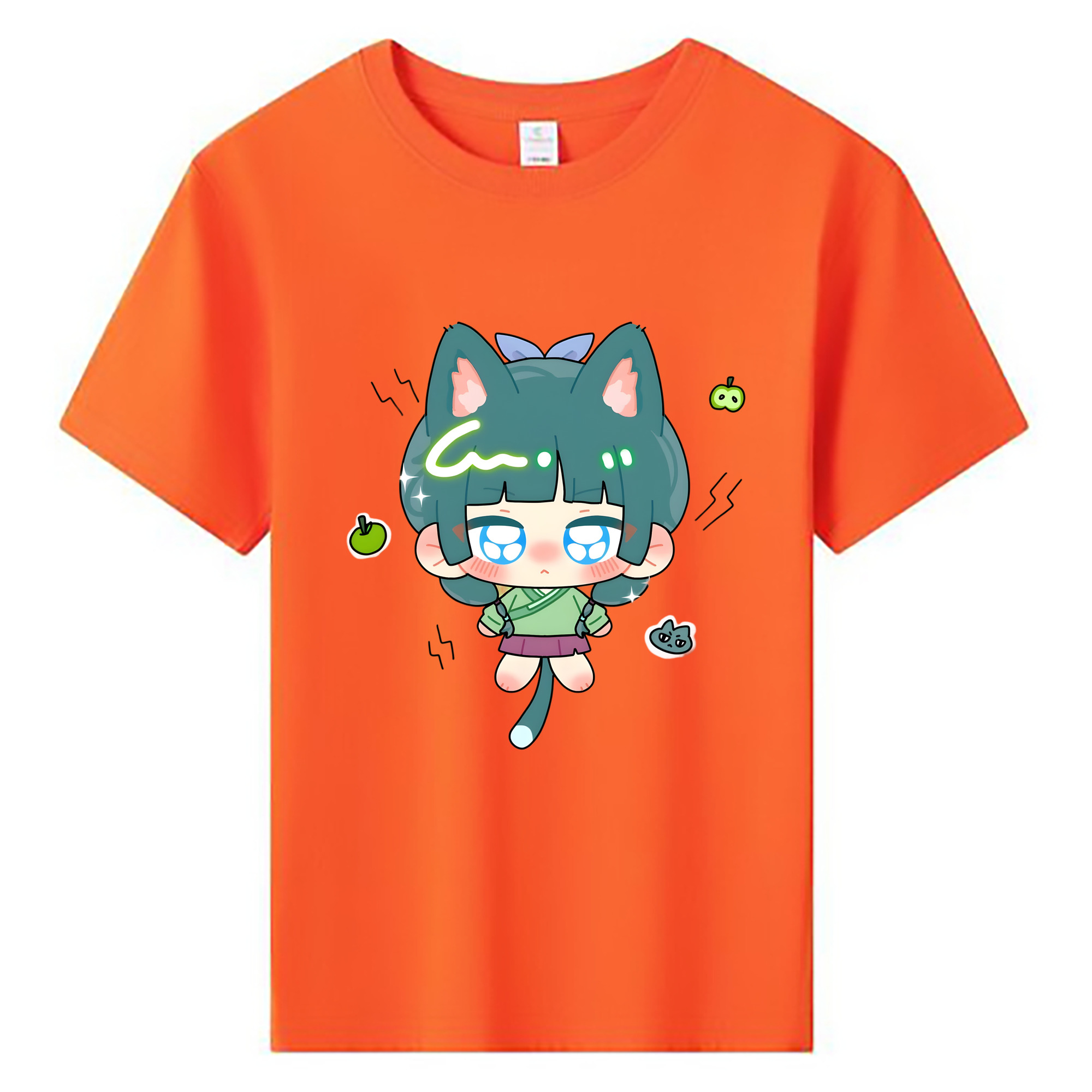 （画像用） 薬屋のひとりごと The Apothecary Diaries 綿100％キッズTシャツ（フロントプリント）