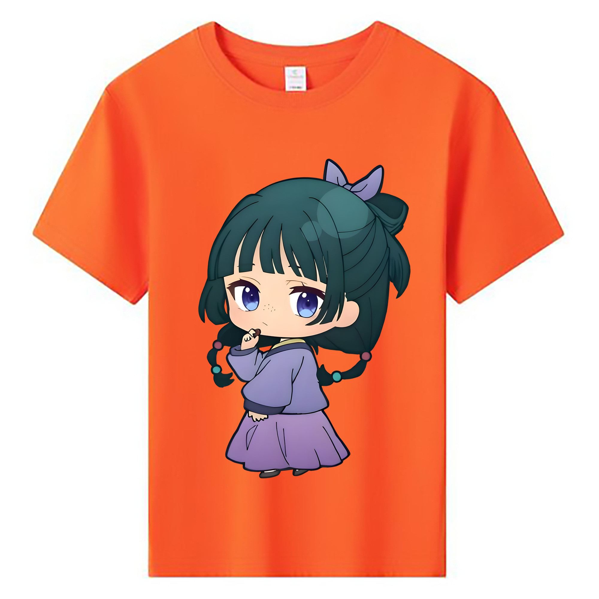 （画像用） 薬屋のひとりごと The Apothecary Diaries 綿100％キッズTシャツ（フロントプリント）