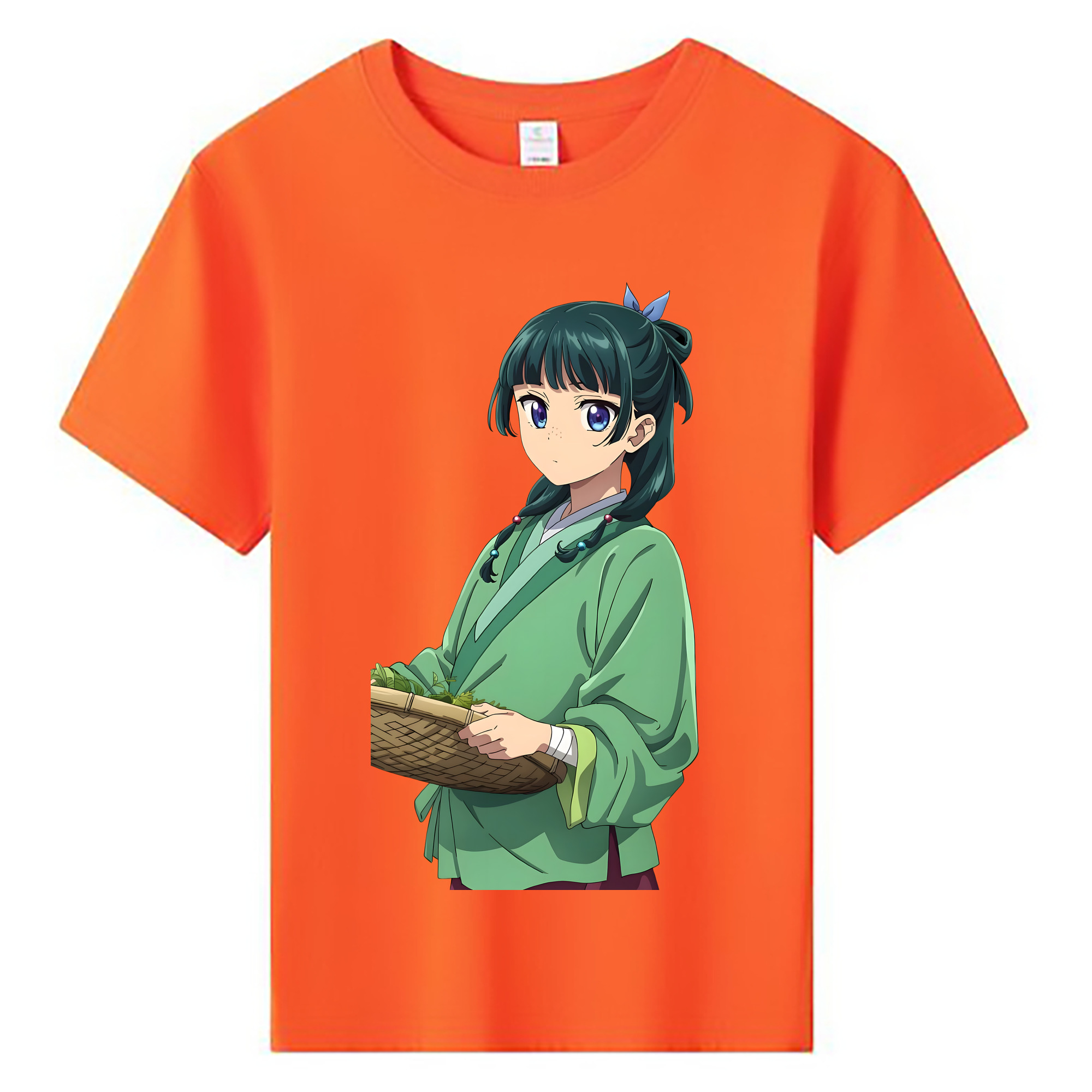 （画像用） 薬屋のひとりごと The Apothecary Diaries 綿100％キッズTシャツ（フロントプリント）