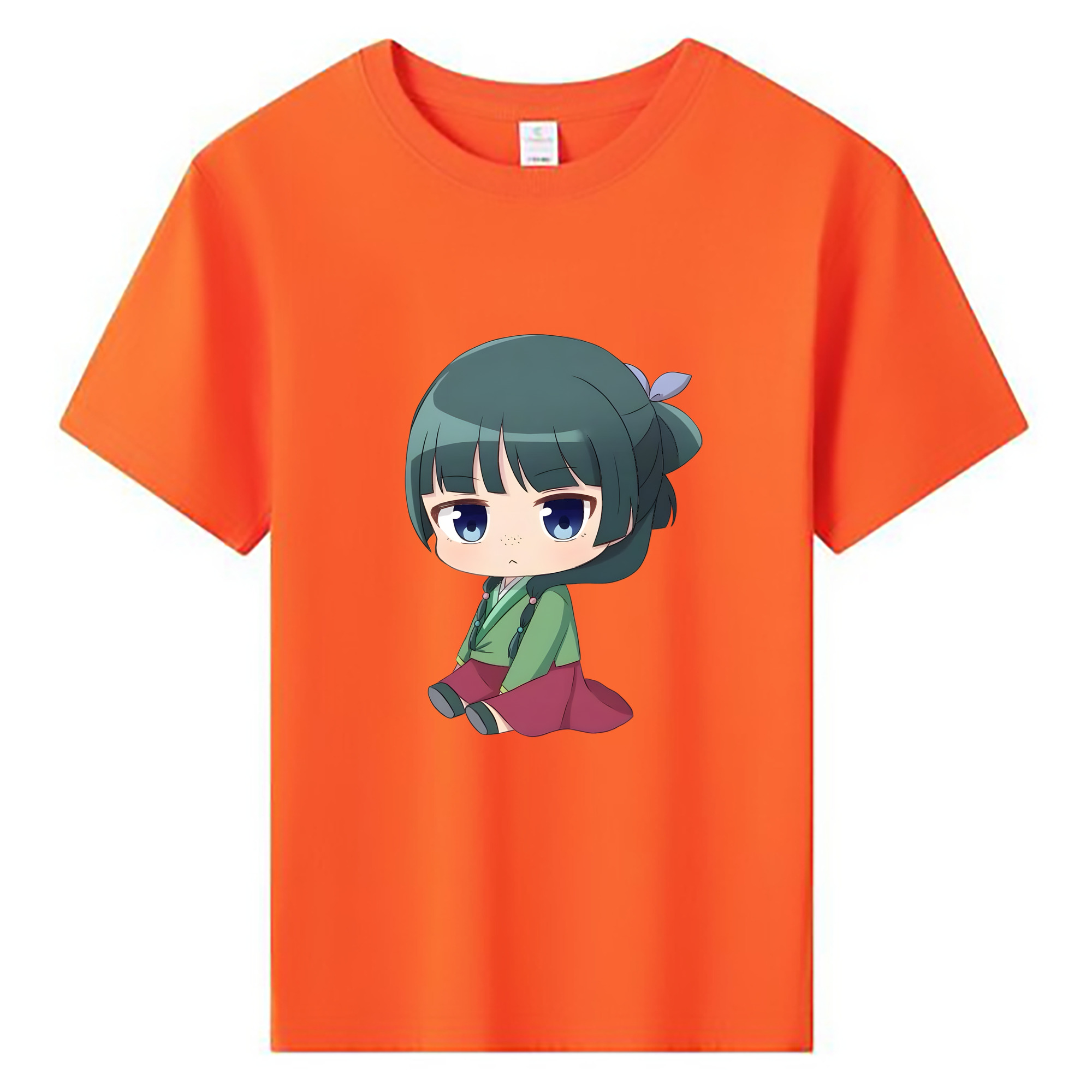 （画像用） 薬屋のひとりごと The Apothecary Diaries 綿100％キッズTシャツ（フロントプリント）