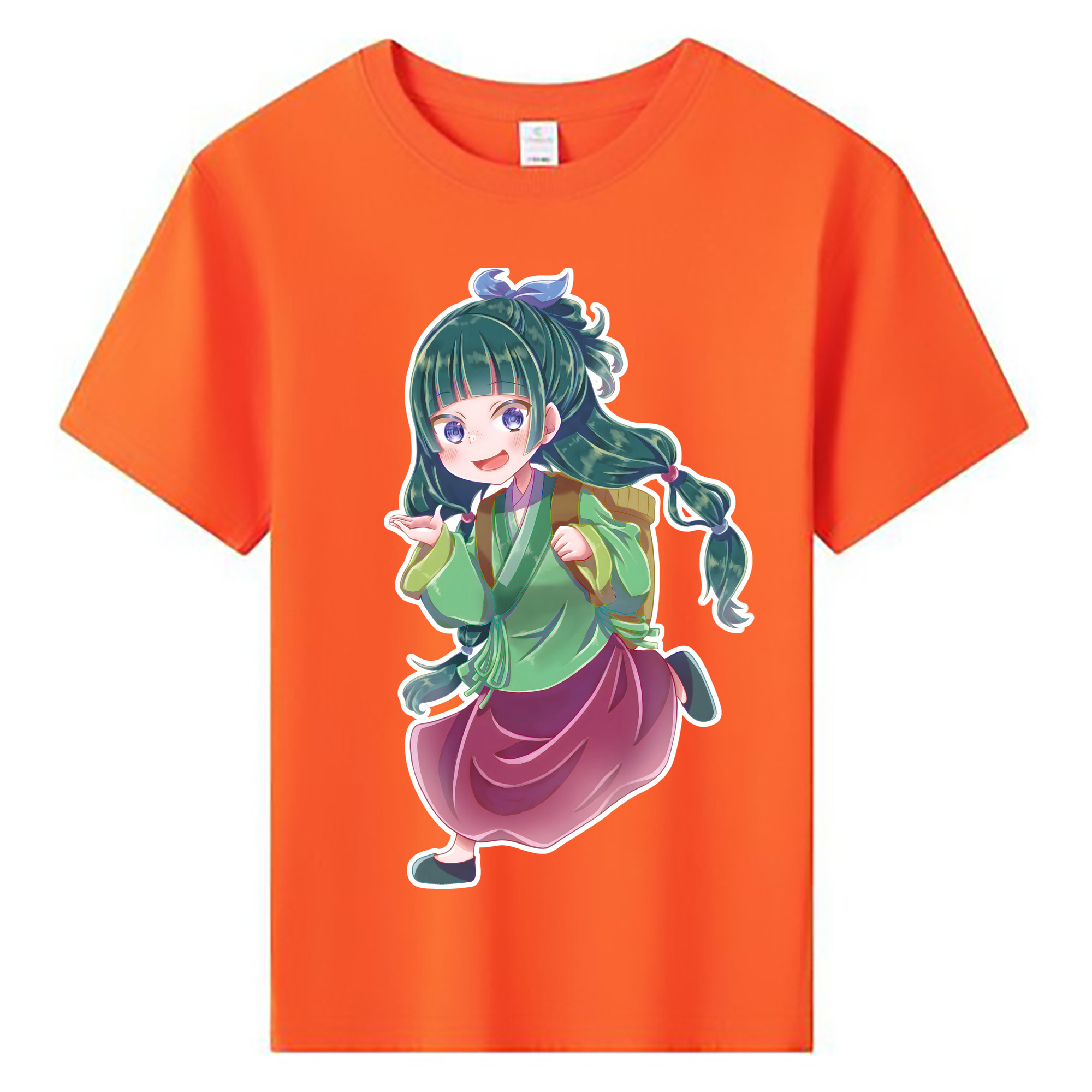 （画像用） 薬屋のひとりごと The Apothecary Diaries 綿100％キッズTシャツ（フロントプリント）