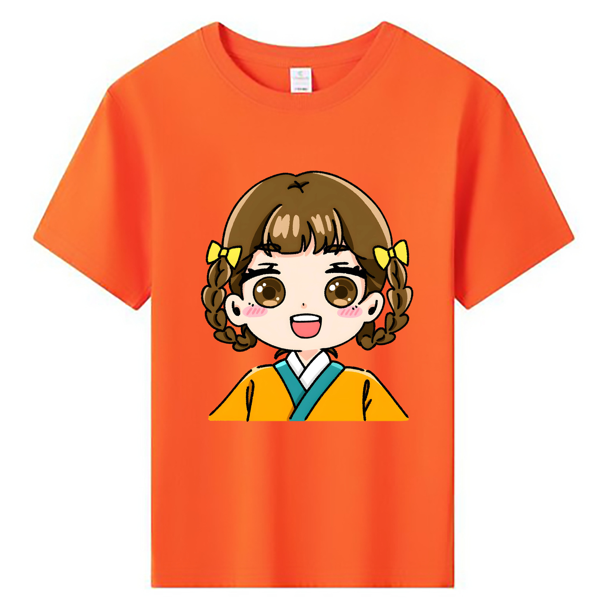 （画像用） 薬屋のひとりごと The Apothecary Diaries 綿100％キッズTシャツ（フロントプリント）