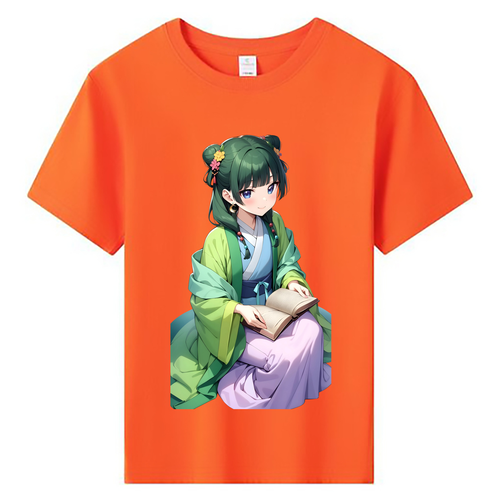（画像用） 薬屋のひとりごと The Apothecary Diaries 綿100％キッズTシャツ（フロントプリント）