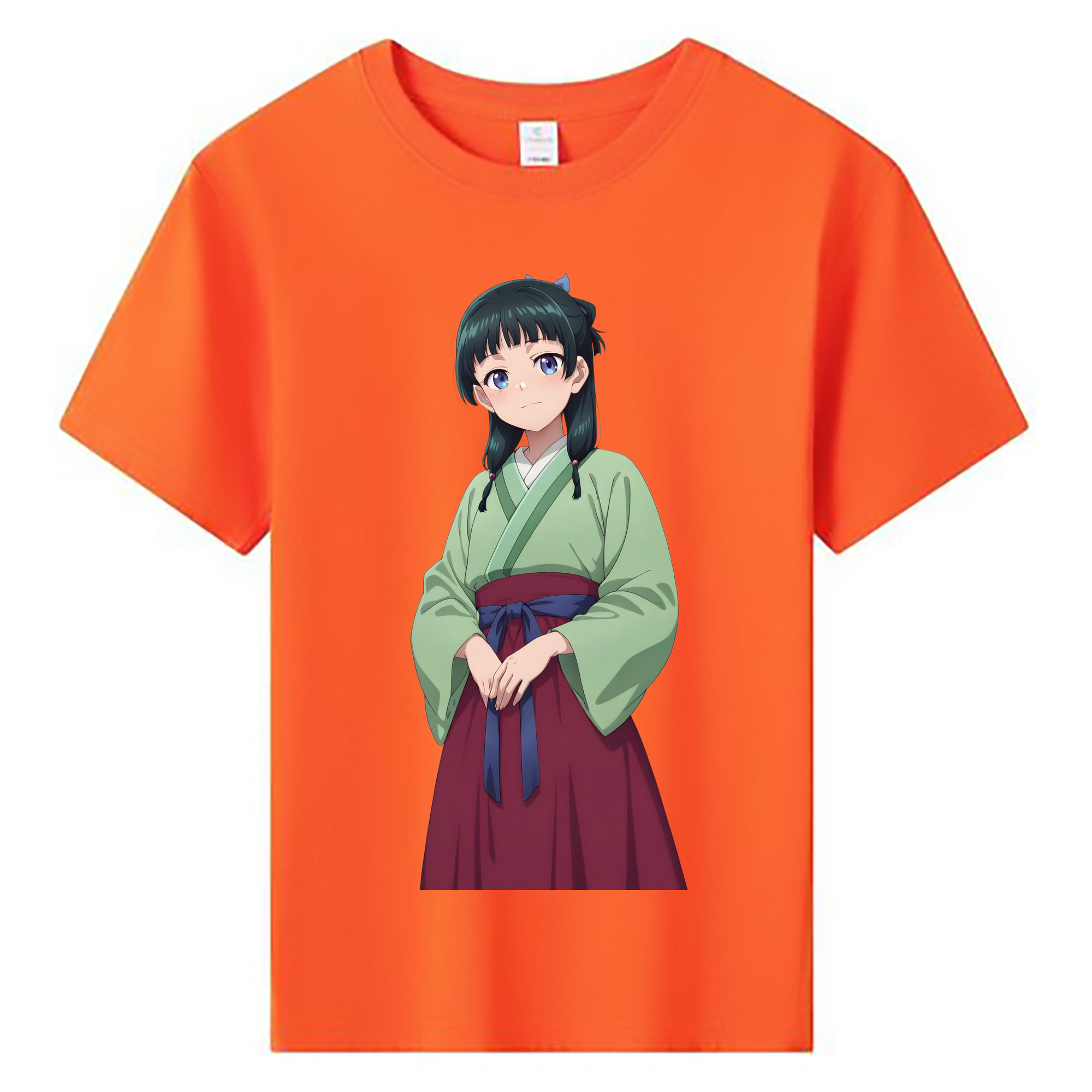 （画像用） 薬屋のひとりごと The Apothecary Diaries 綿100％キッズTシャツ（フロントプリント）