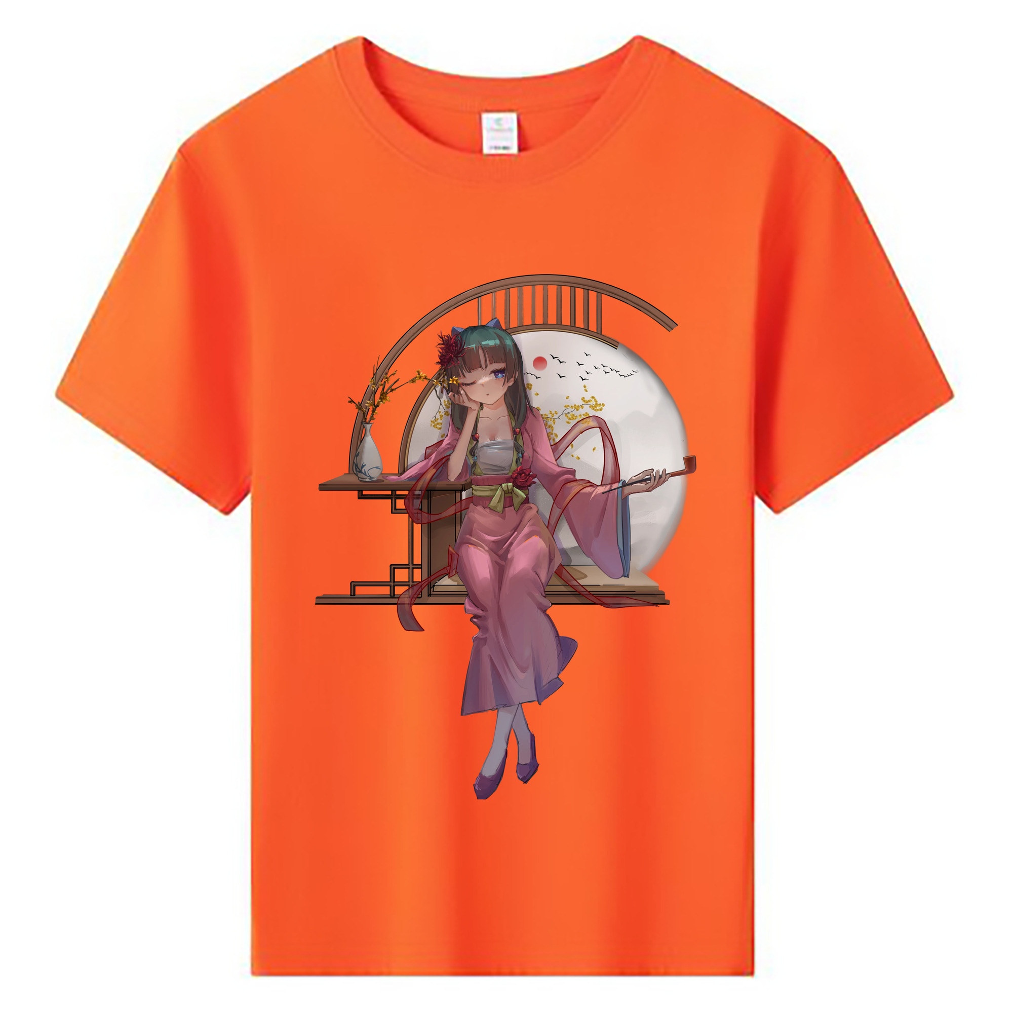 （画像用） 薬屋のひとりごと The Apothecary Diaries 綿100％キッズTシャツ（フロントプリント）