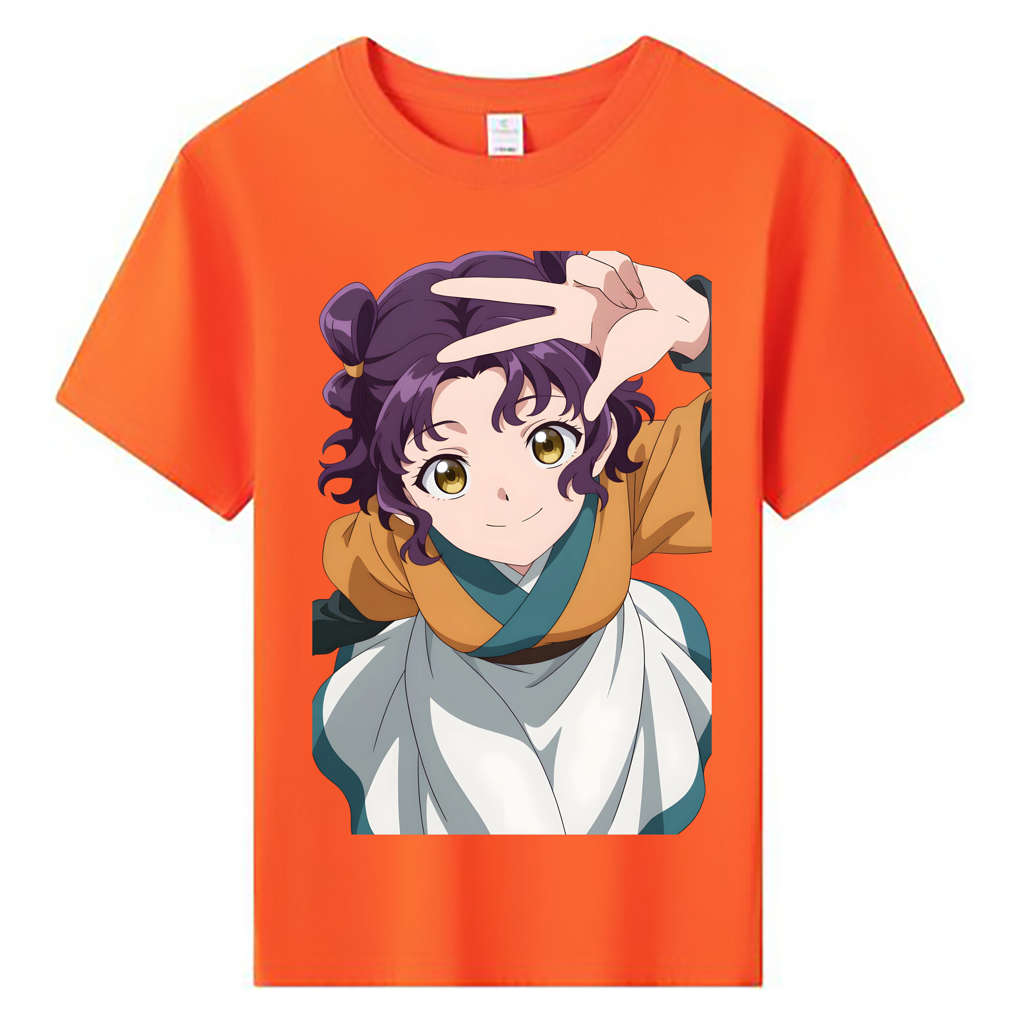 （画像用） 薬屋のひとりごと The Apothecary Diaries 綿100％キッズTシャツ（フロントプリント）