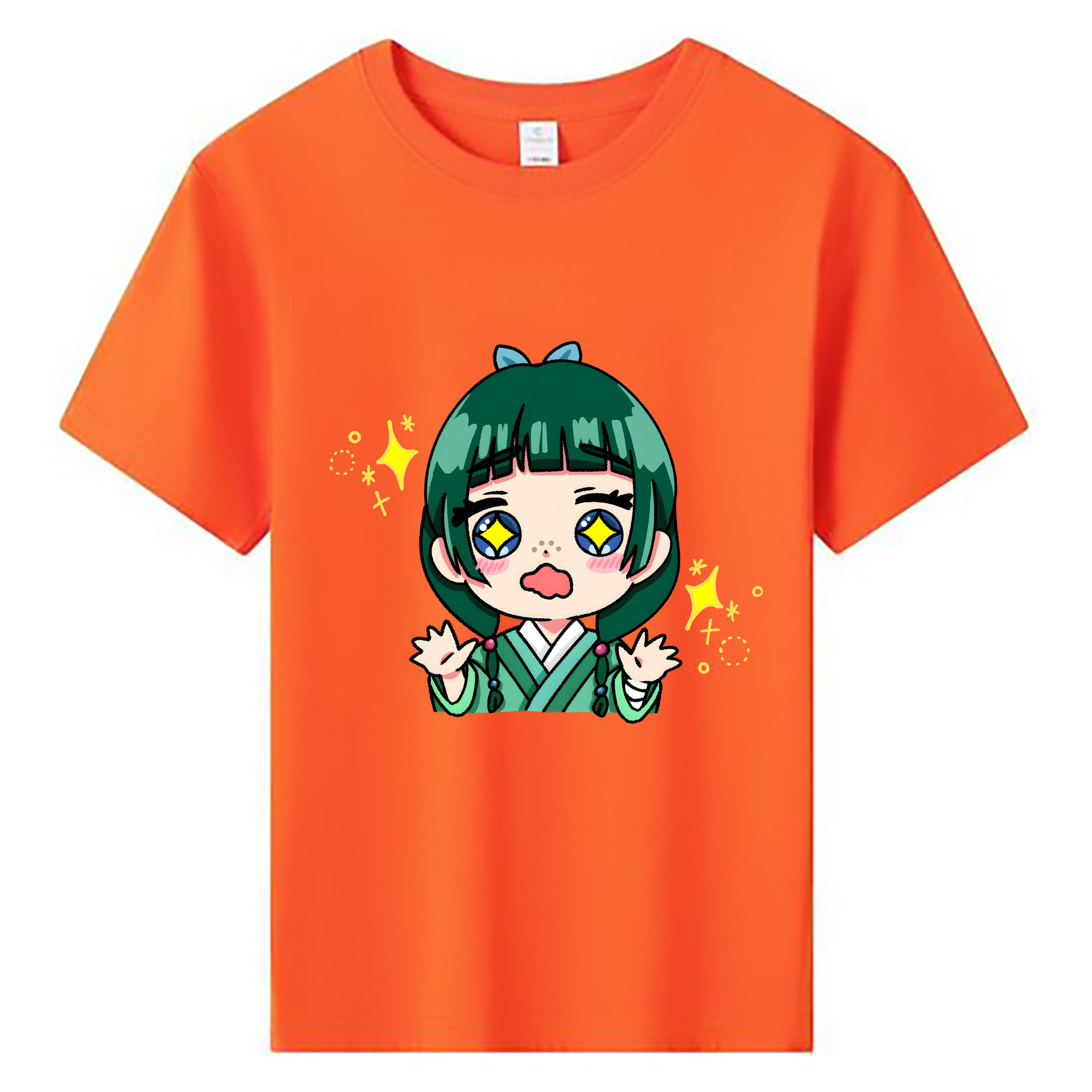 （画像用） 薬屋のひとりごと The Apothecary Diaries 綿100％キッズTシャツ（フロントプリント）