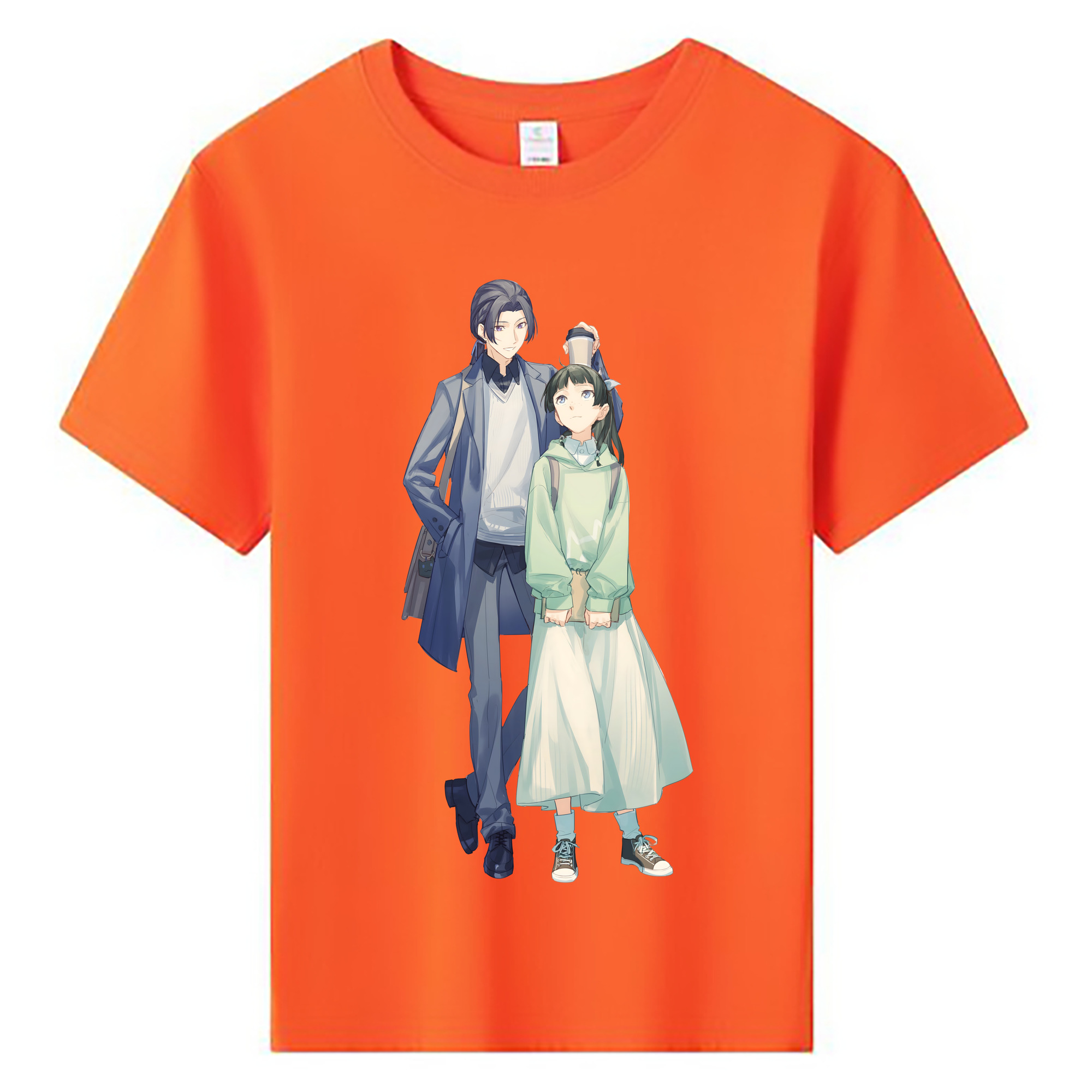 （画像用） 薬屋のひとりごと The Apothecary Diaries 綿100％キッズTシャツ（フロントプリント）