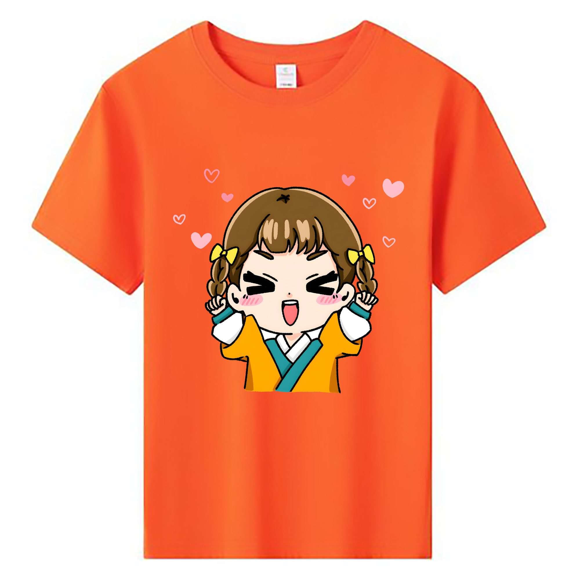 （画像用） 薬屋のひとりごと The Apothecary Diaries 綿100％キッズTシャツ（フロントプリント）