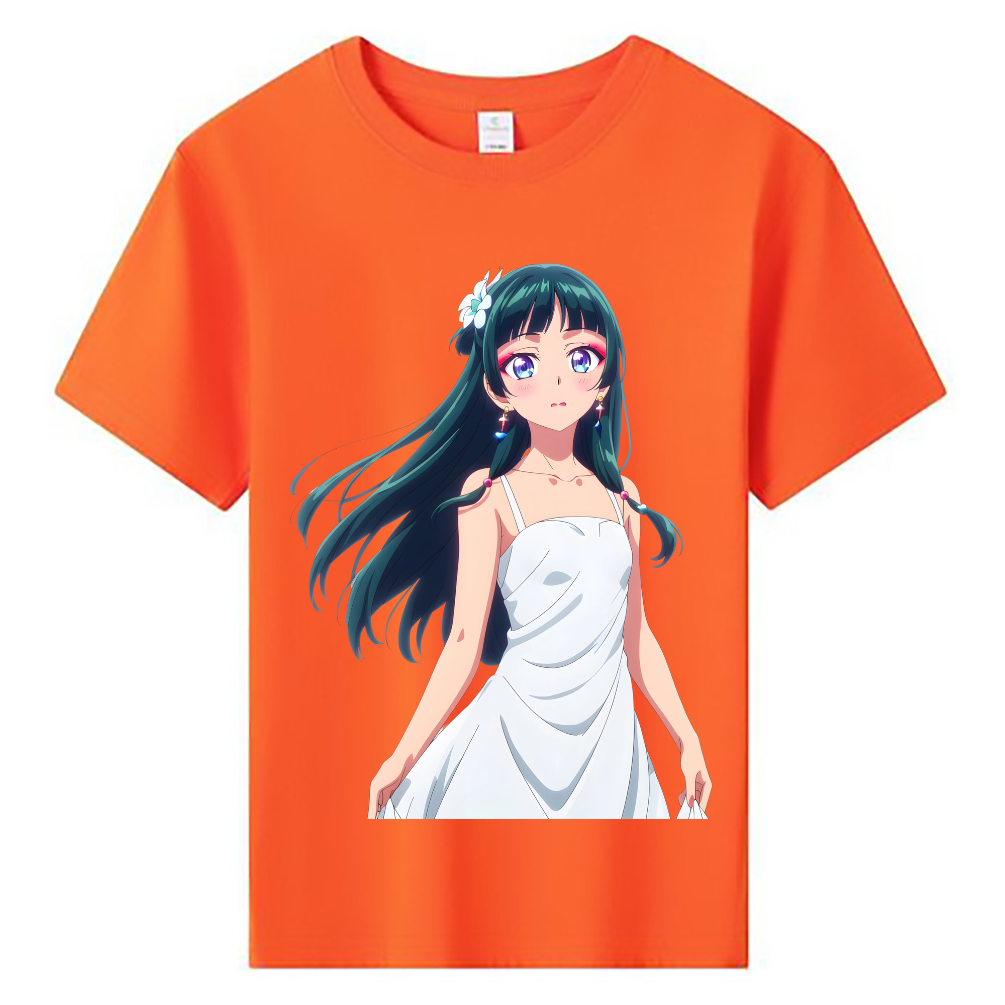 （画像用） 薬屋のひとりごと The Apothecary Diaries 綿100％キッズTシャツ（フロントプリント）