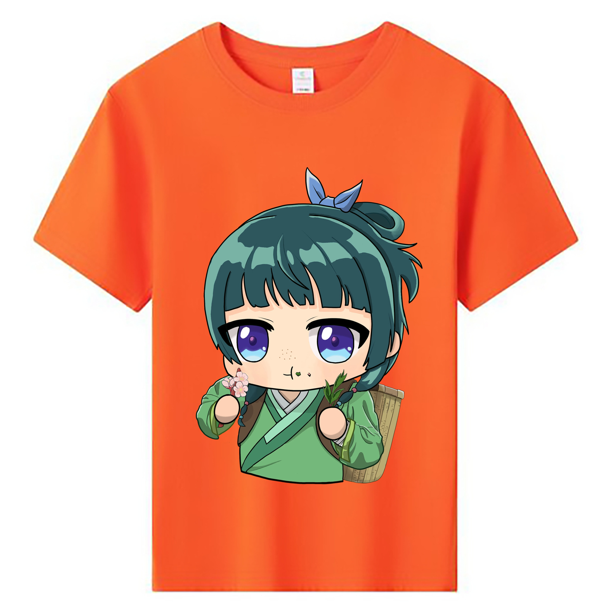 （画像用） 薬屋のひとりごと The Apothecary Diaries 綿100％キッズTシャツ（フロントプリント）
