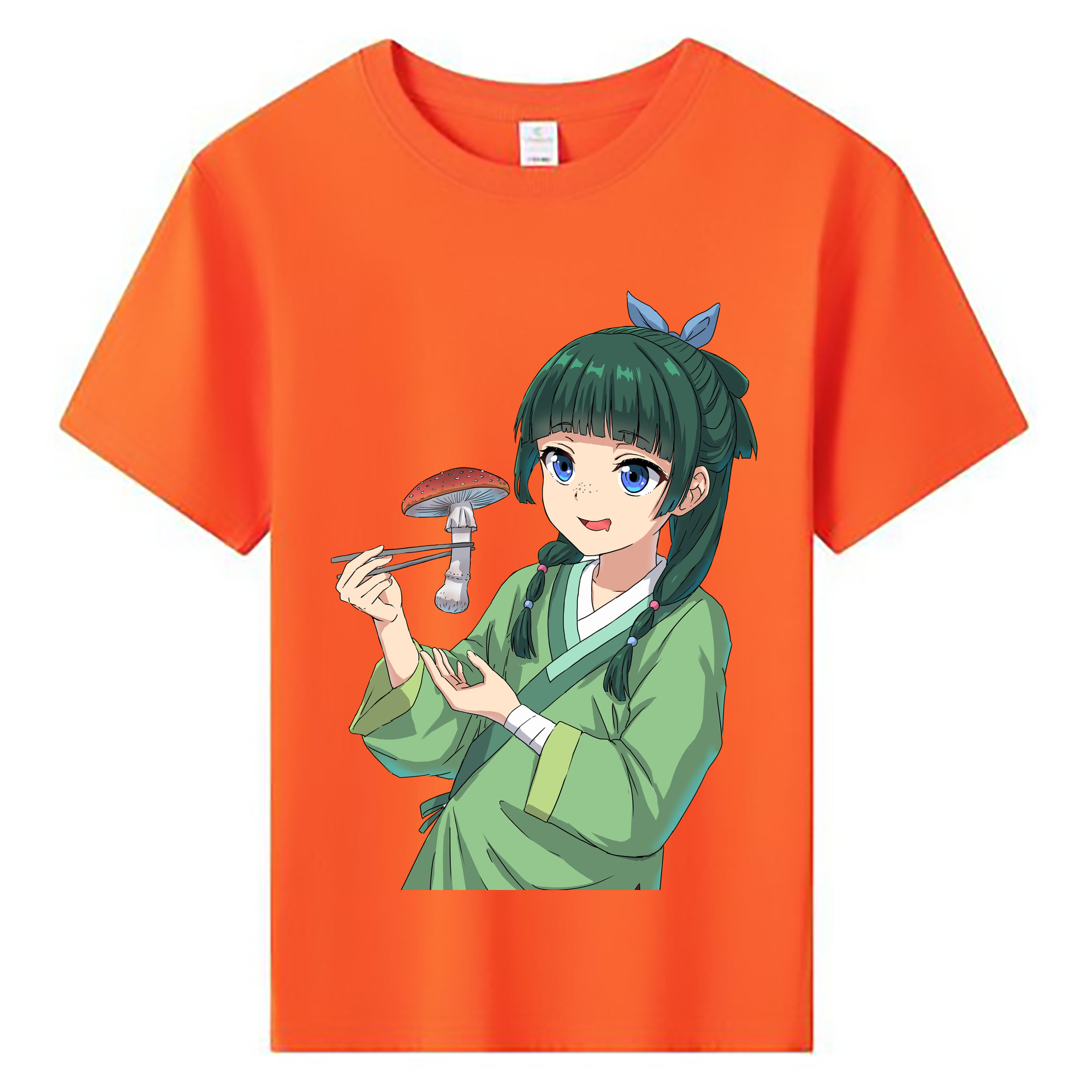 （画像用） 薬屋のひとりごと The Apothecary Diaries 綿100％キッズTシャツ（フロントプリント）