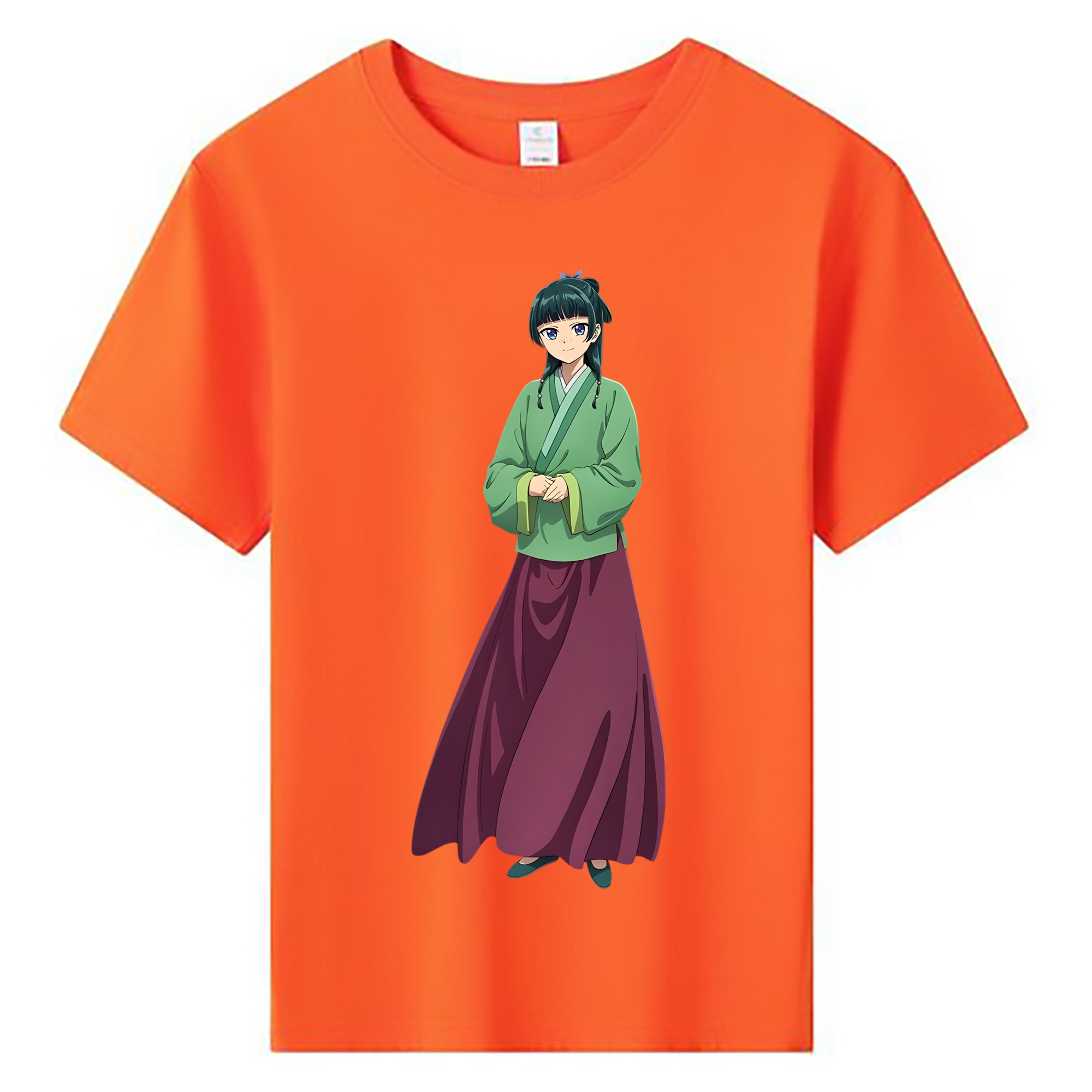 （画像用） 薬屋のひとりごと The Apothecary Diaries 綿100％キッズTシャツ（フロントプリント）