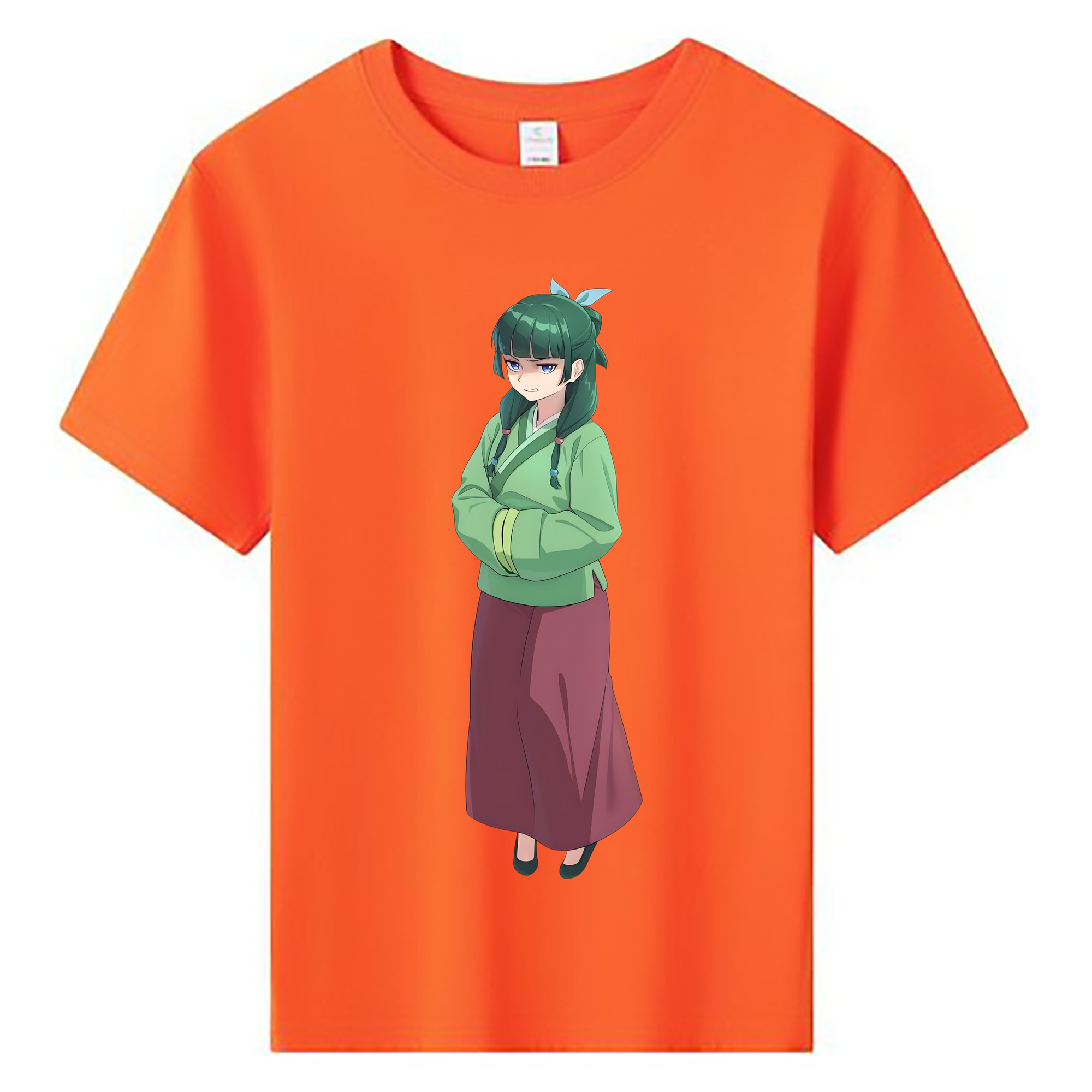 （画像用） 薬屋のひとりごと The Apothecary Diaries 綿100％キッズTシャツ（フロントプリント）