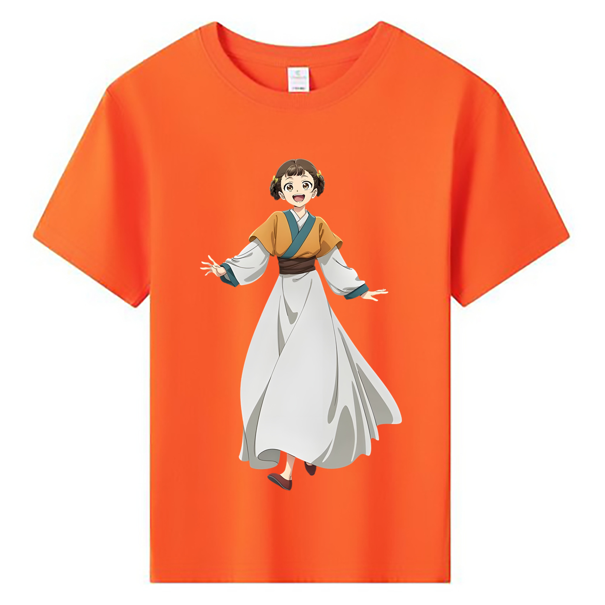 （画像用） 薬屋のひとりごと The Apothecary Diaries 綿100％キッズTシャツ（フロントプリント）