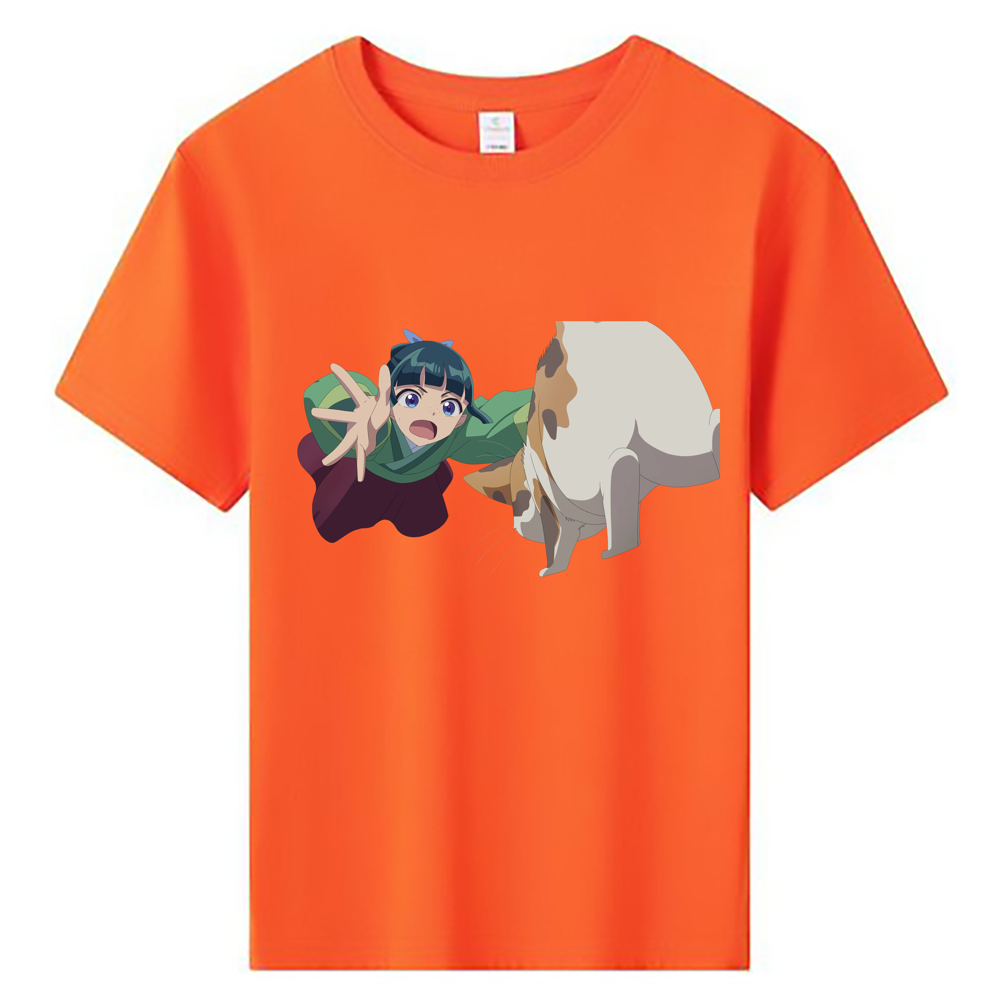 （画像用） 薬屋のひとりごと The Apothecary Diaries 綿100％キッズTシャツ（フロントプリント）