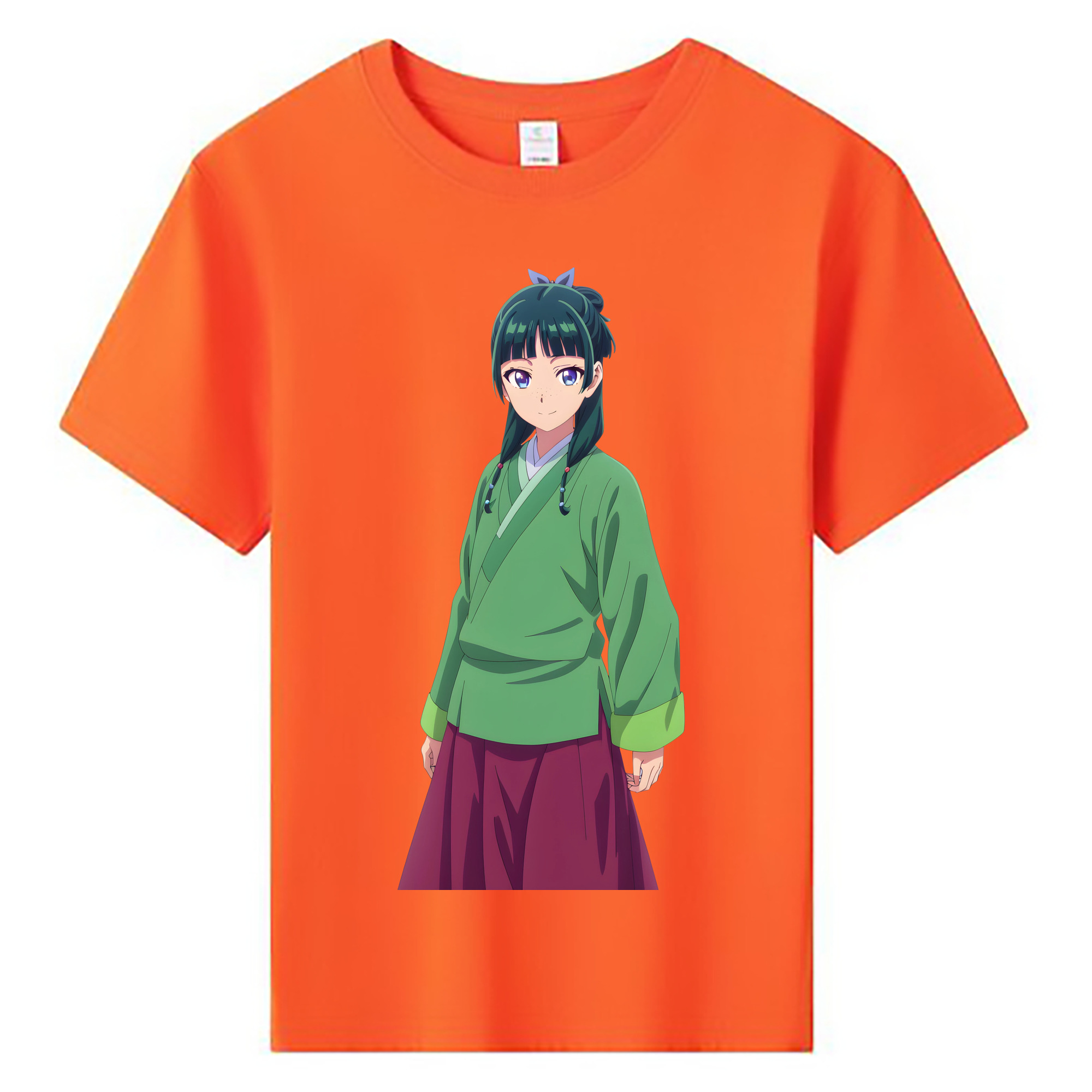 （画像用） 薬屋のひとりごと The Apothecary Diaries 綿100％キッズTシャツ（フロントプリント）