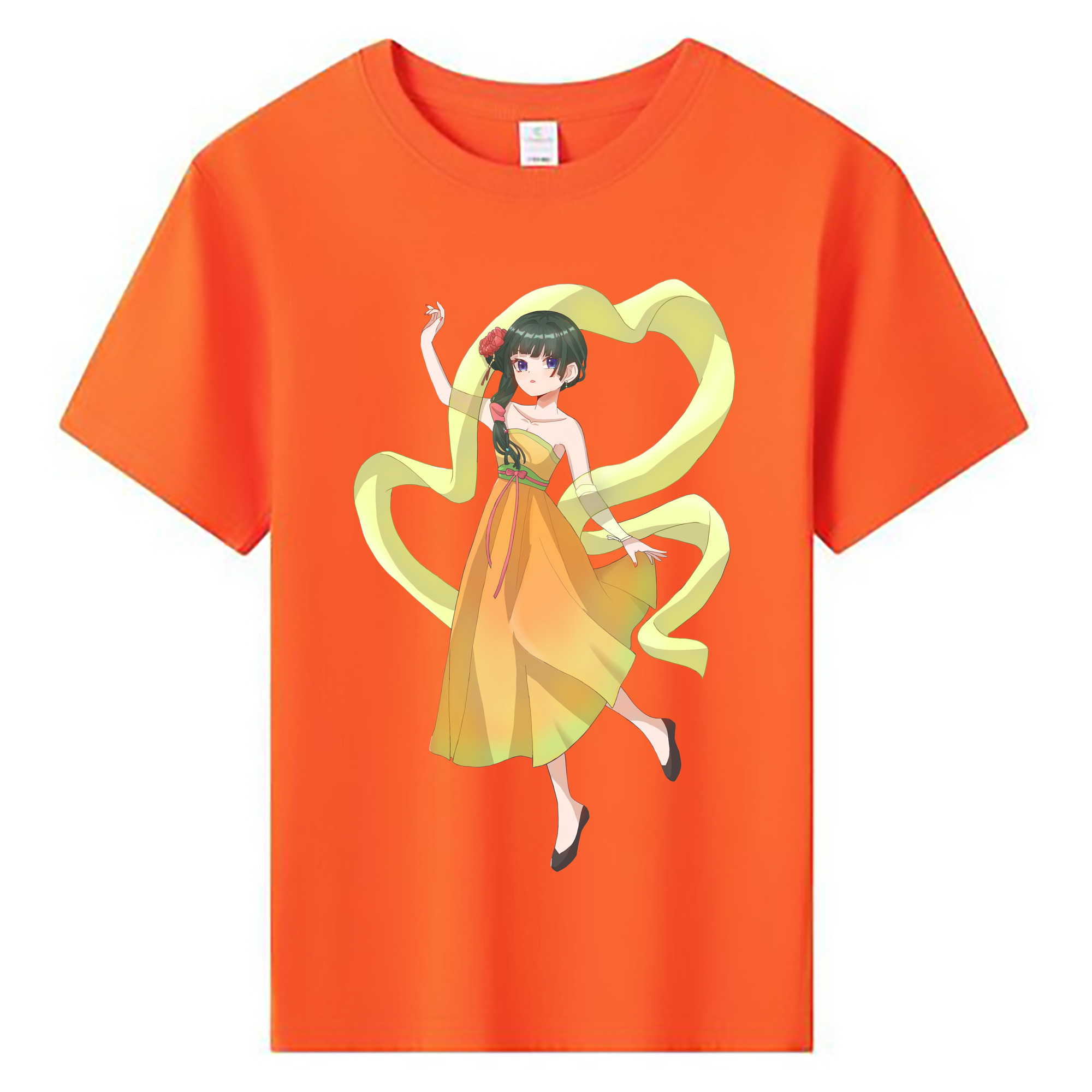 （画像用） 薬屋のひとりごと The Apothecary Diaries 綿100％キッズTシャツ（フロントプリント）