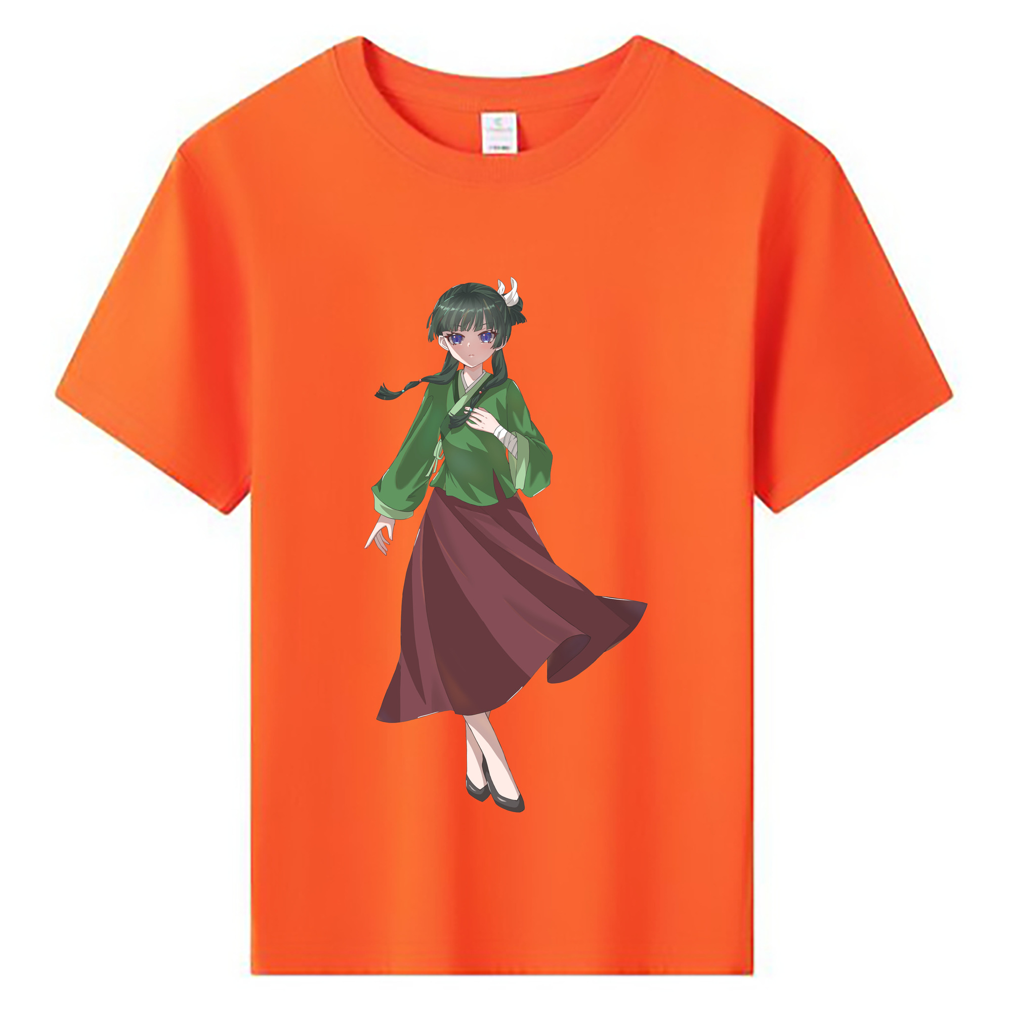 （画像用） 薬屋のひとりごと The Apothecary Diaries 綿100％キッズTシャツ（フロントプリント）
