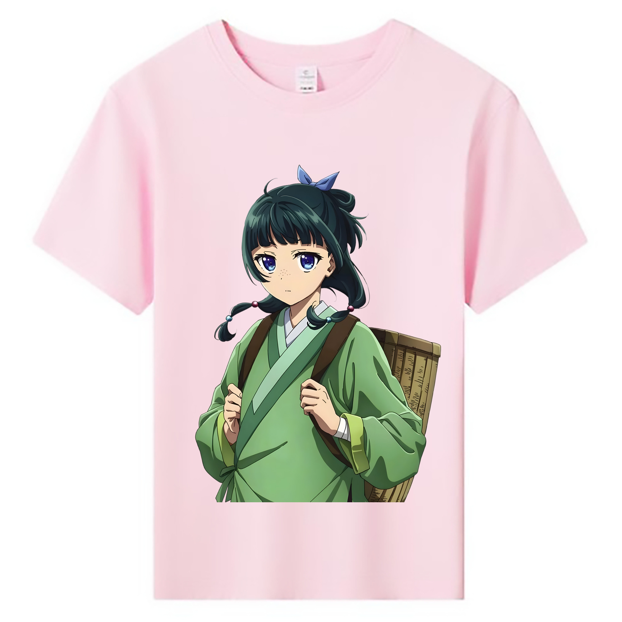 （画像用） 薬屋のひとりごと The Apothecary Diaries 綿100％キッズTシャツ（フロントプリント）