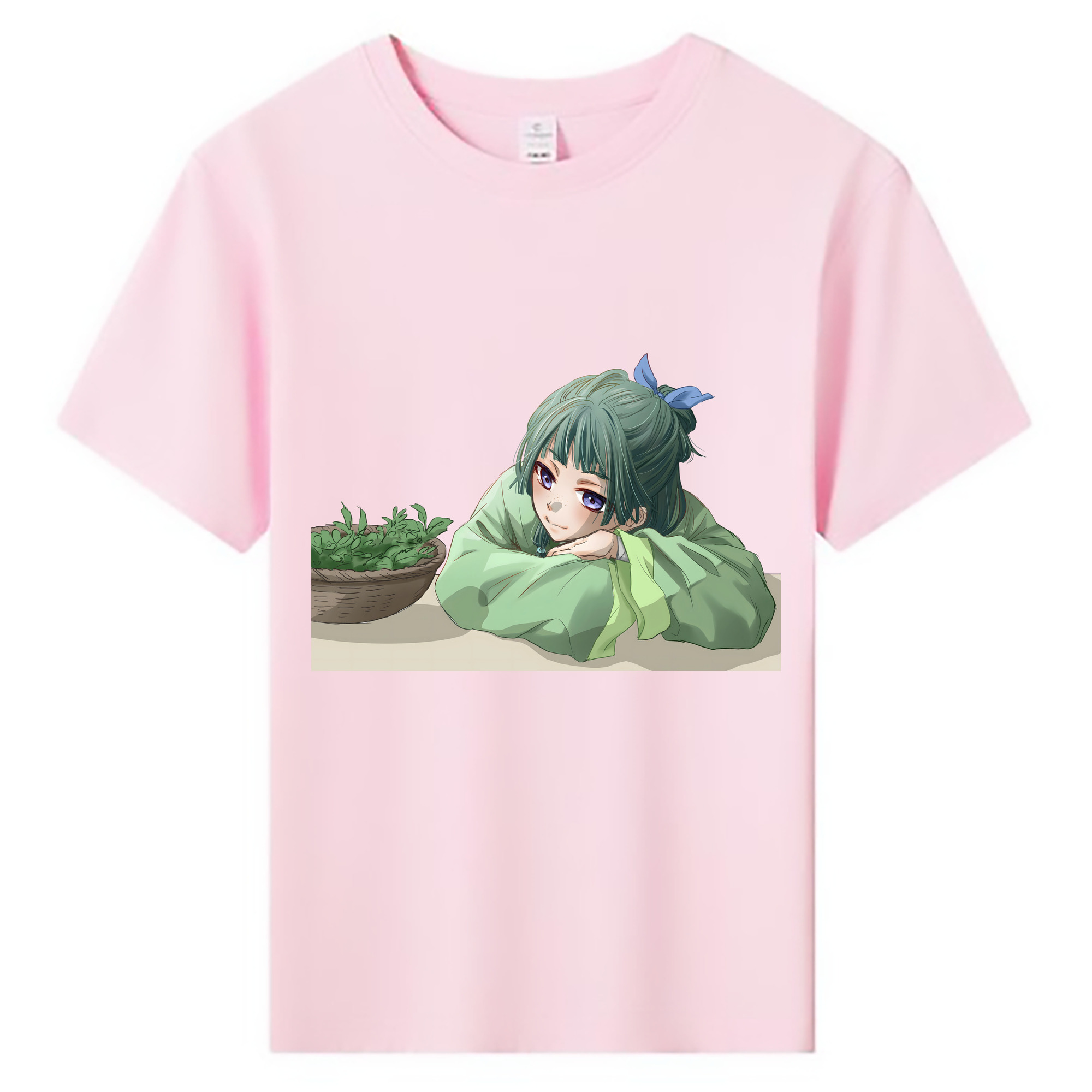 （画像用） 薬屋のひとりごと The Apothecary Diaries 綿100％キッズTシャツ（フロントプリント）
