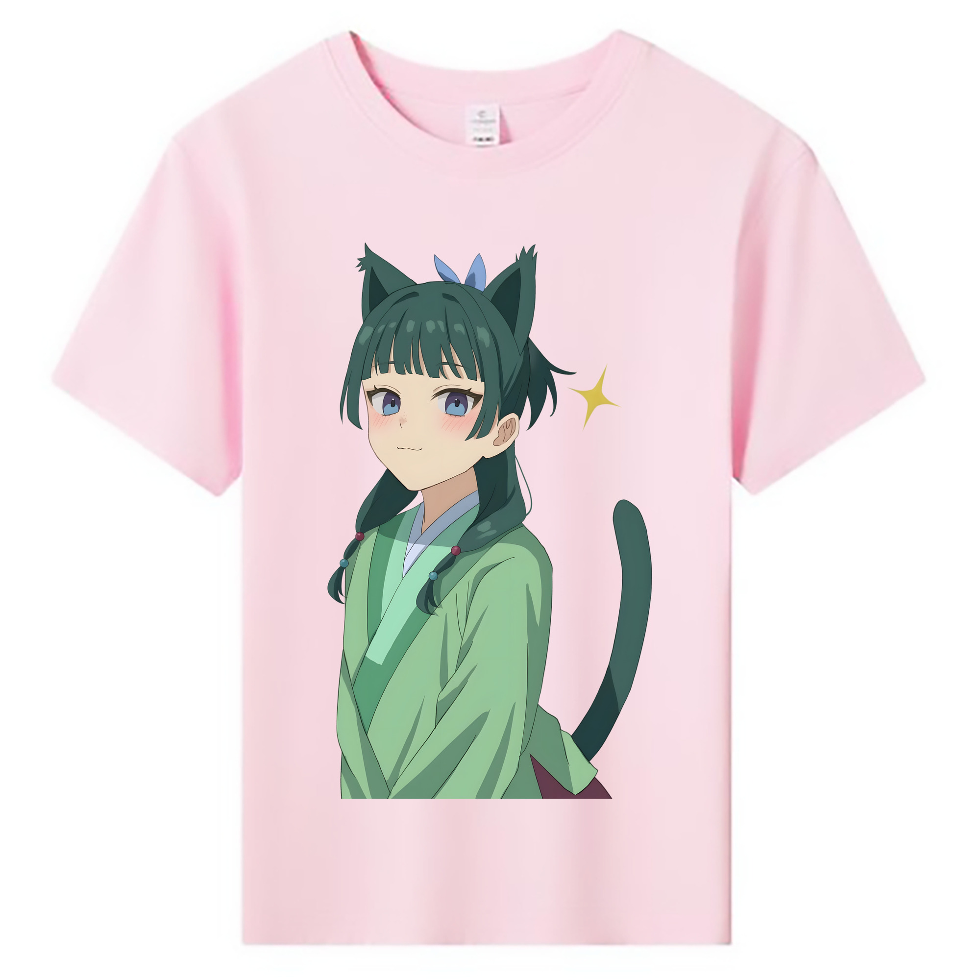 （画像用） 薬屋のひとりごと The Apothecary Diaries 綿100％キッズTシャツ（フロントプリント）