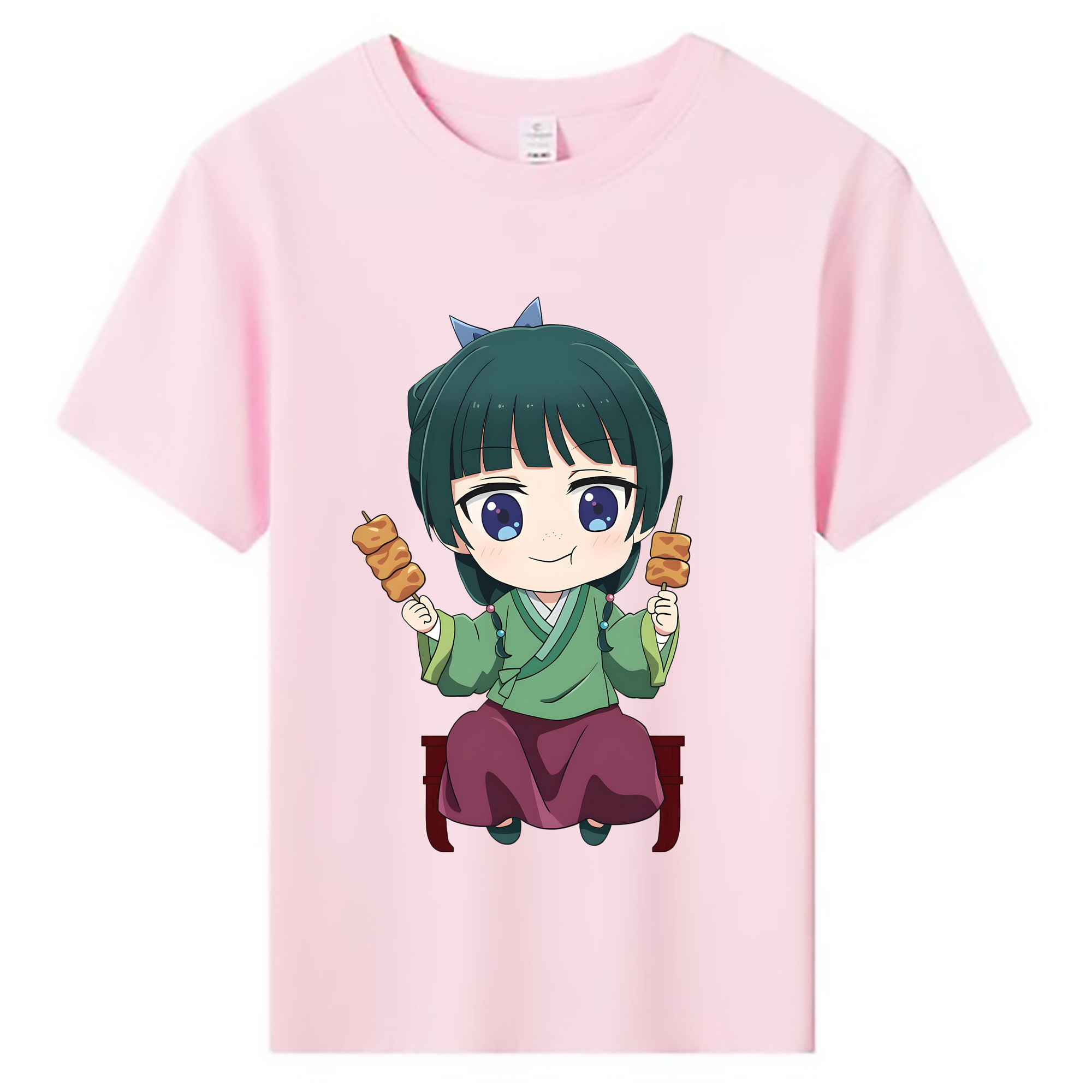 （画像用） 薬屋のひとりごと The Apothecary Diaries 綿100％キッズTシャツ（フロントプリント）
