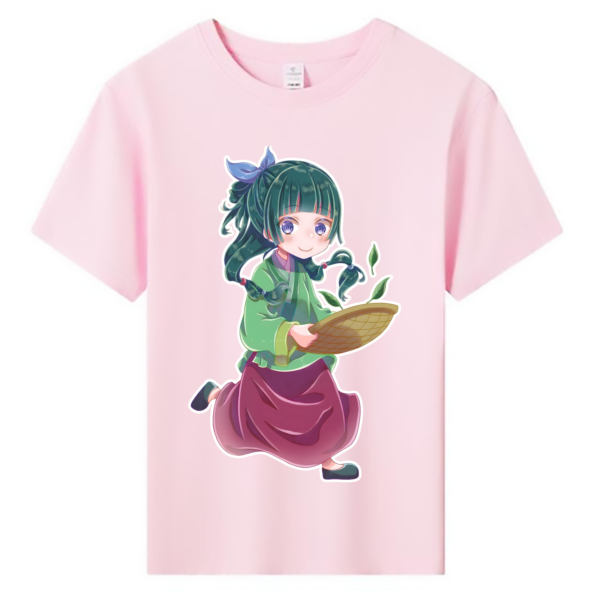 （画像用） 薬屋のひとりごと The Apothecary Diaries 綿100％キッズTシャツ（フロントプリント）