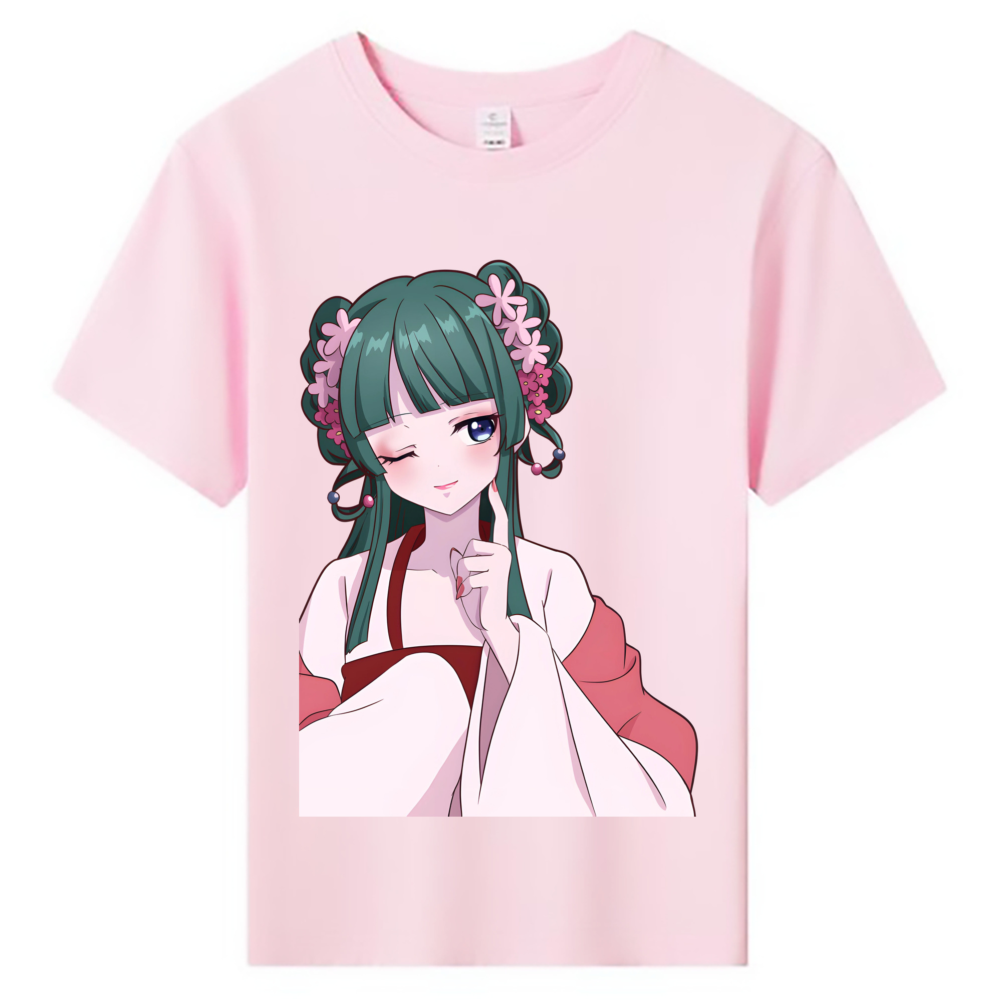 （画像用） 薬屋のひとりごと The Apothecary Diaries 綿100％キッズTシャツ（フロントプリント）
