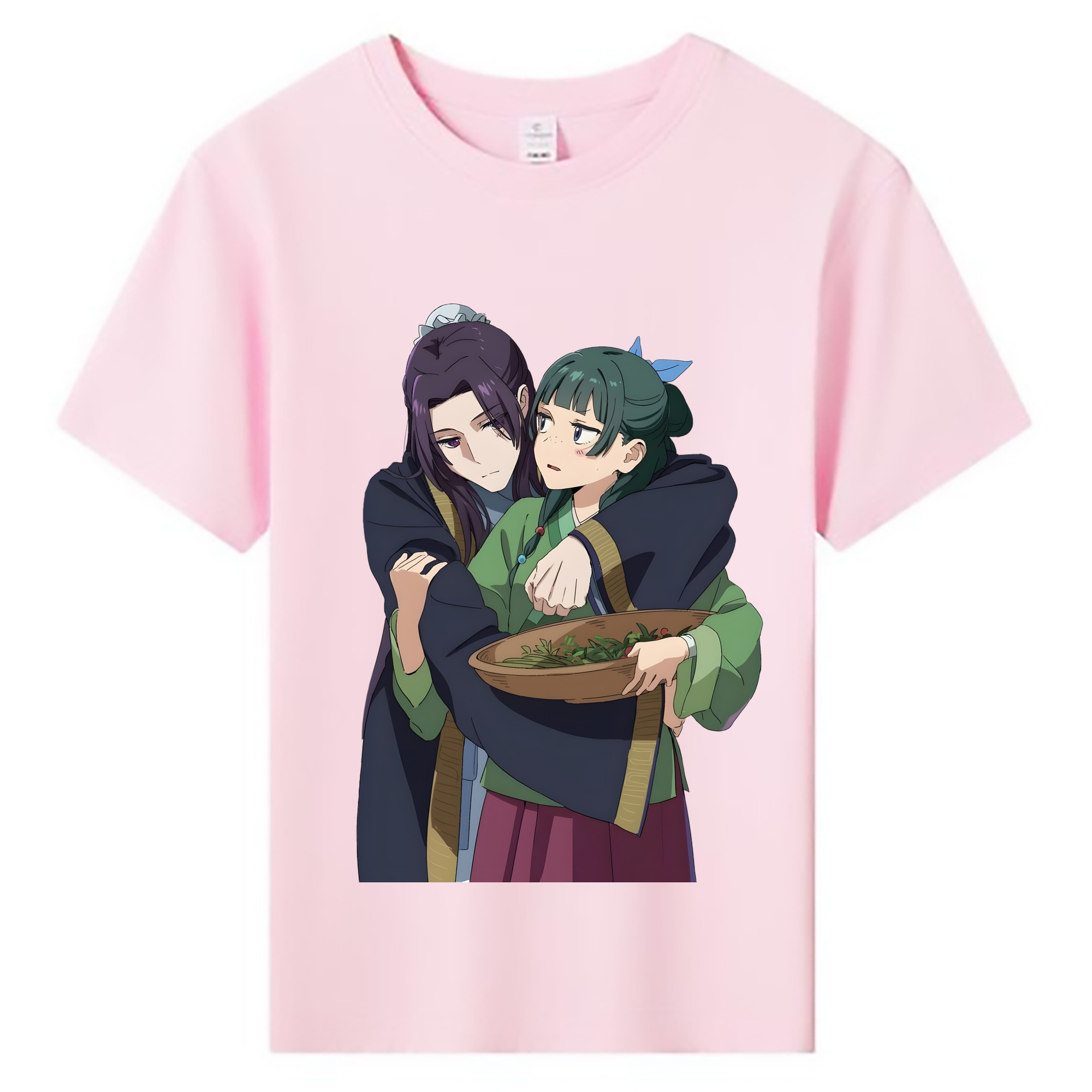 （画像用） 薬屋のひとりごと The Apothecary Diaries 綿100％キッズTシャツ（フロントプリント）