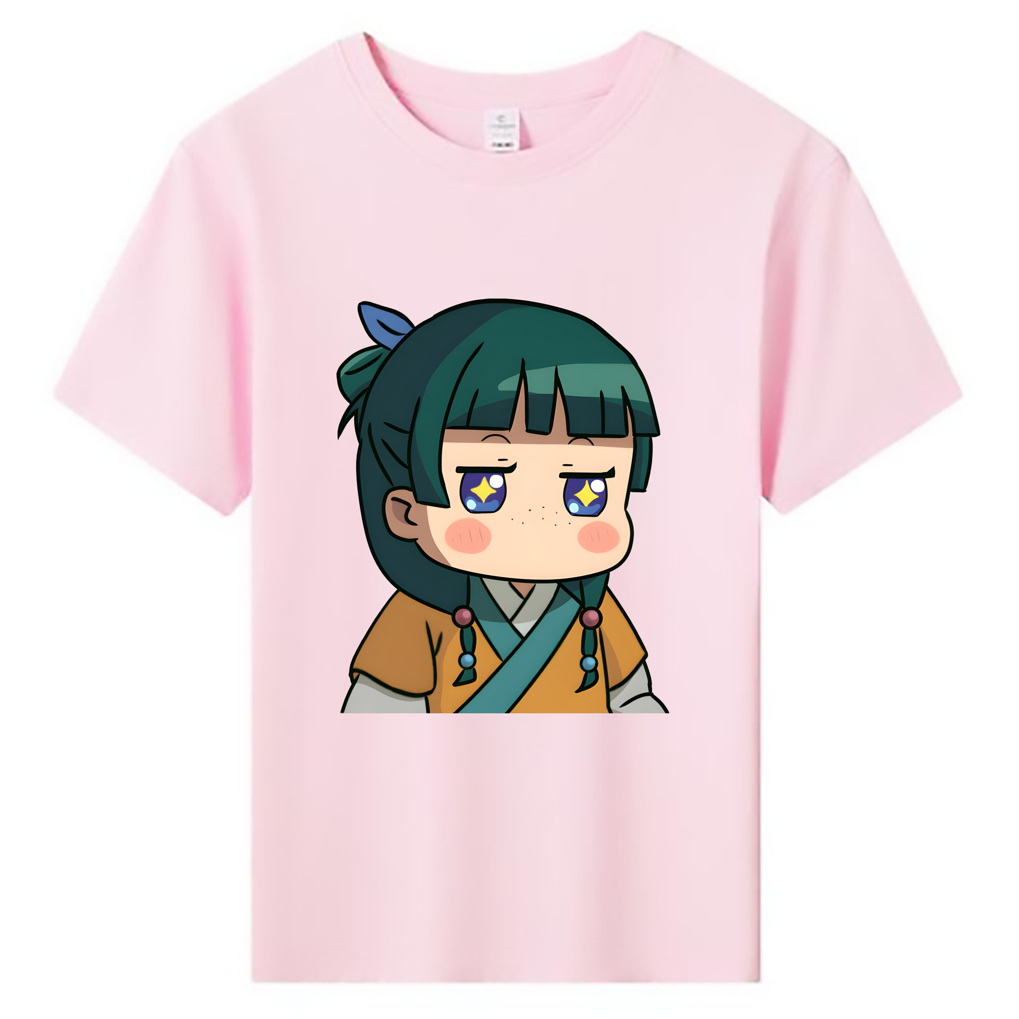 （画像用） 薬屋のひとりごと The Apothecary Diaries 綿100％キッズTシャツ（フロントプリント）