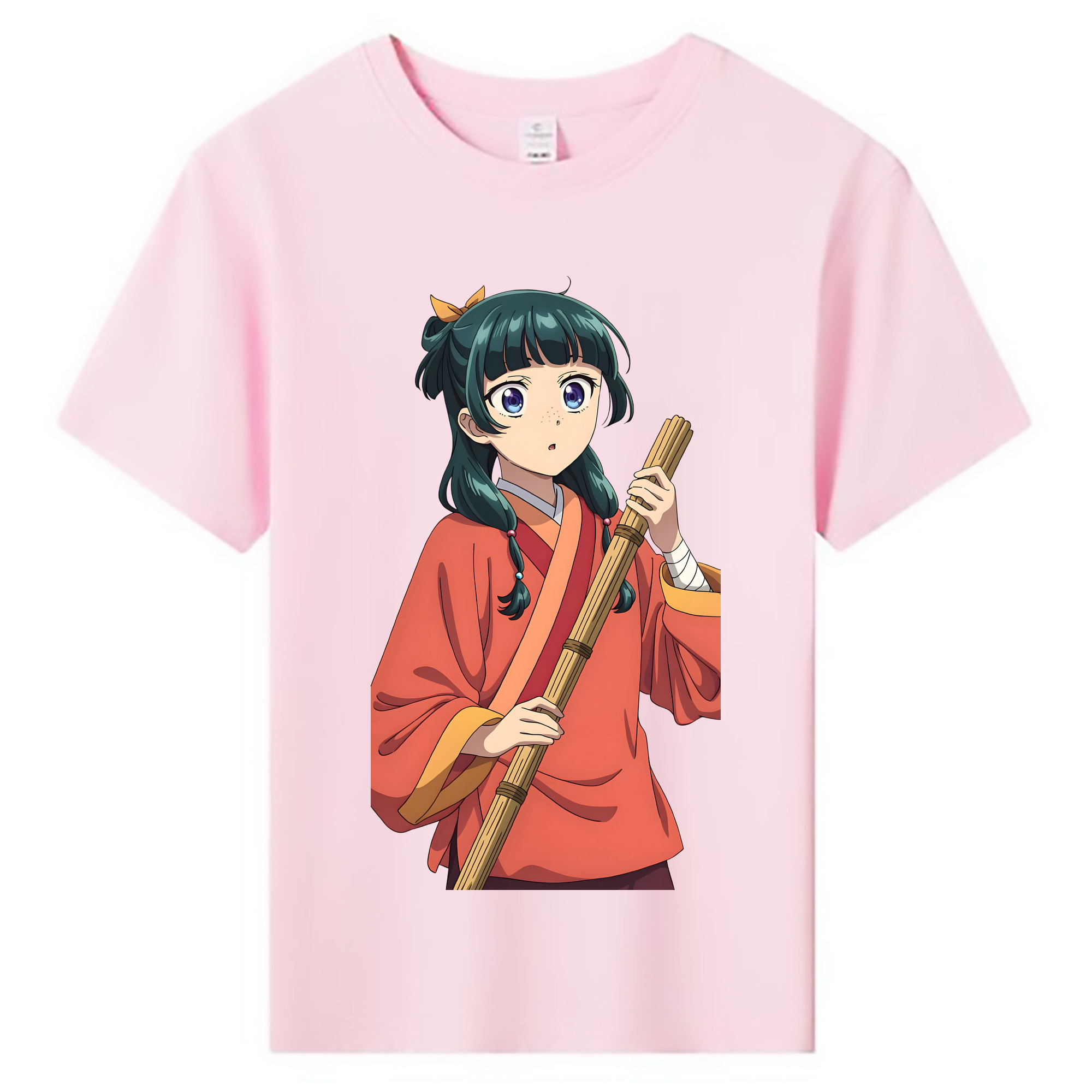 （画像用） 薬屋のひとりごと The Apothecary Diaries 綿100％キッズTシャツ（フロントプリント）